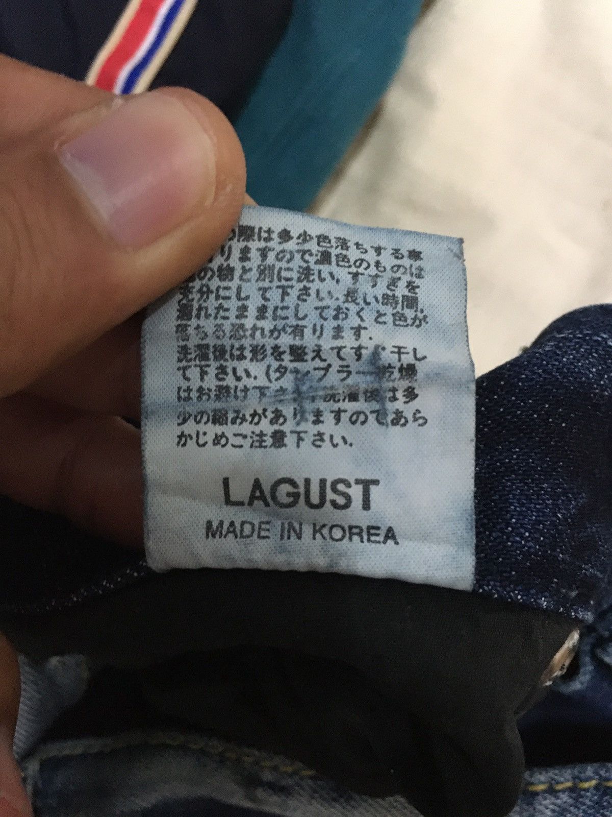 Japanese Brand Lagust flared distressed jeans y2k style Size US 30 / EU 46 - 11 Thumbnail