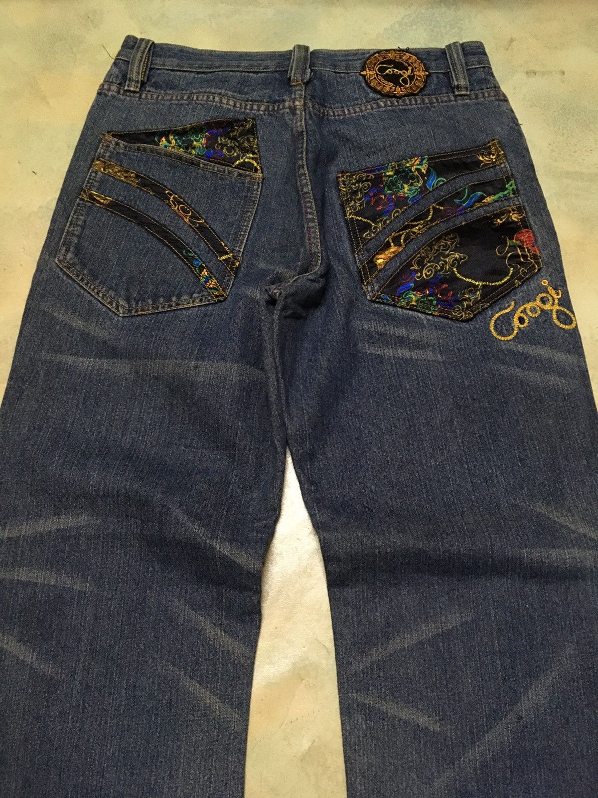 Coogi Coogi Rare Design Denim Jeans Embroidery Size US 33 - 3 Thumbnail