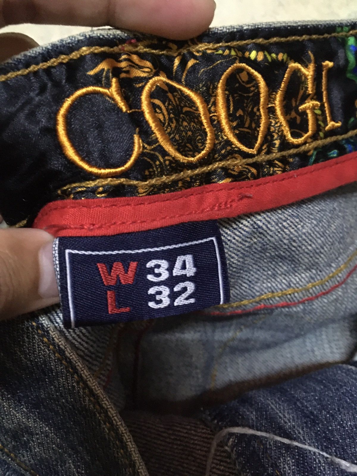 Coogi Coogi Rare Design Denim Jeans Embroidery Size US 33 - 15 Thumbnail