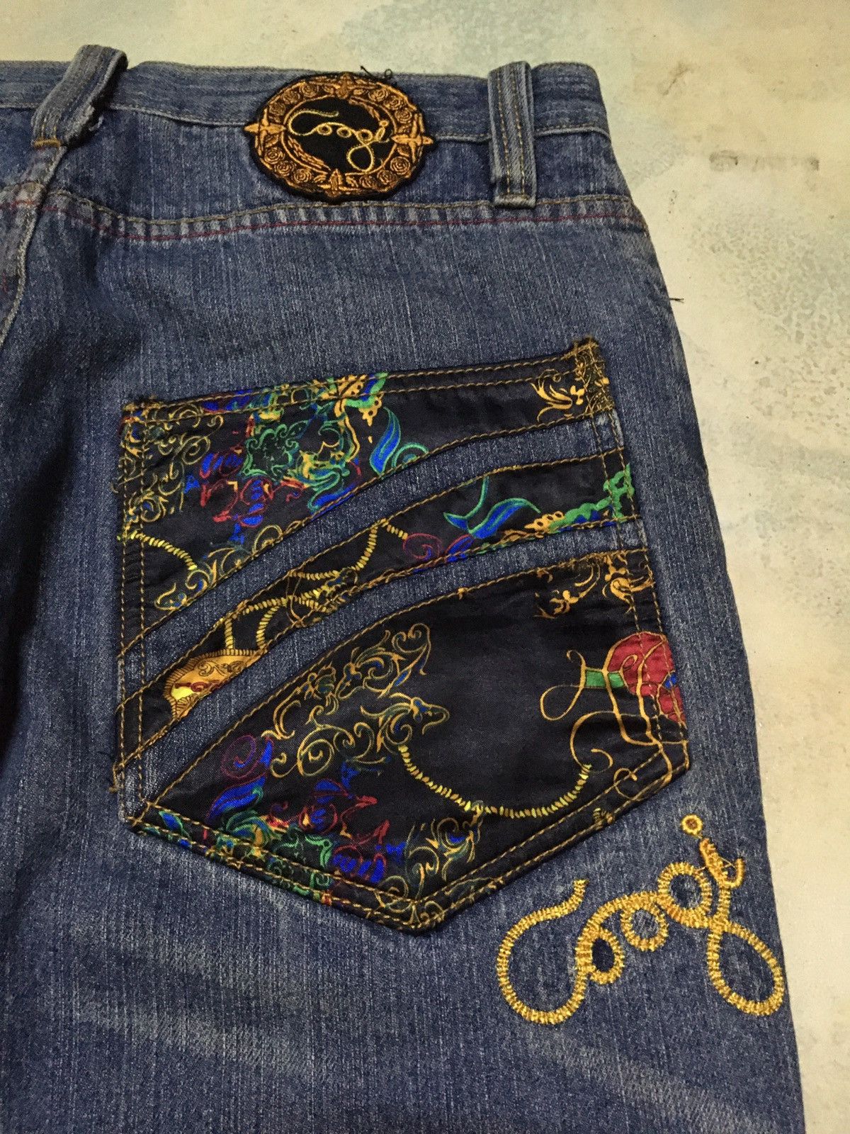 Coogi Coogi Rare Design Denim Jeans Embroidery Size US 33 - 5 Thumbnail