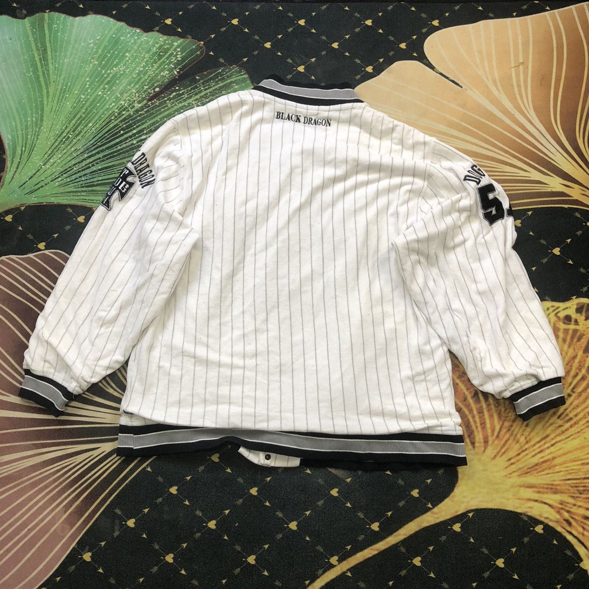 Dogtown × Japanese Brand RARE DOG TOWN BLACK DRAGON VARSITY JACKET Size US XL / EU 56 / 4 - 9 Thumbnail