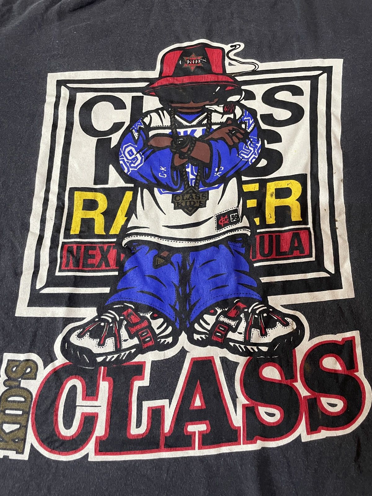 Rap Tees × Vintage Vintage Class Kid's Street Raver 90’s Oneita Jnco /Baggy XL Size US XL / EU 56 / 4 - 3 Thumbnail