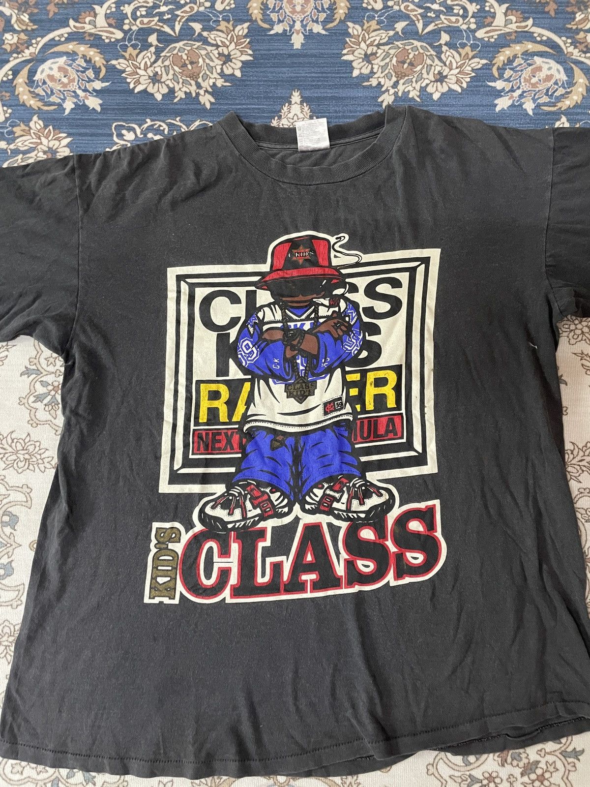 Rap Tees × Vintage Vintage Class Kid's Street Raver 90’s Oneita Jnco /Baggy XL Size US XL / EU 56 / 4 - 5 Thumbnail
