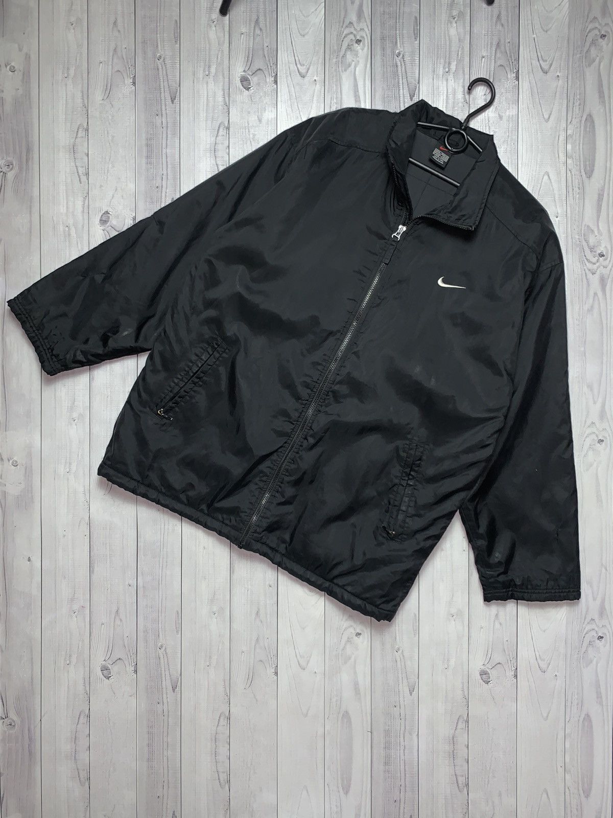 Nike × Vintage Vintage Nike jacket size M big logo swoosh Size US M / EU 48-50 / 2 - 2 Thumbnail