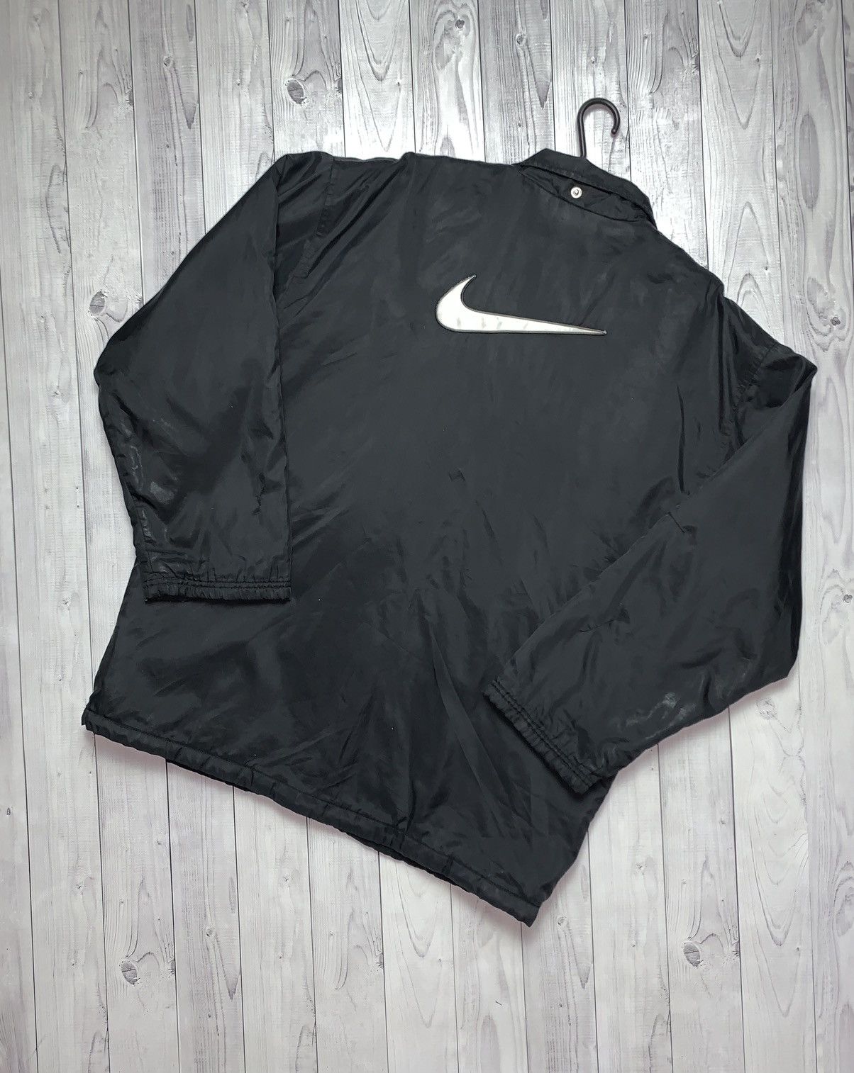 Nike × Vintage Vintage Nike jacket size M big logo swoosh Size US M / EU 48-50 / 2 - 1 Thumbnail