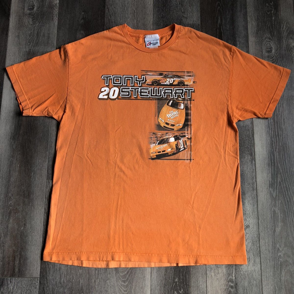 Chase Authentics Vintage 00s NASCAR Tony Stewart Double Side Graphic Logo Tee Size US XL / EU 56 / 4 - 1 Thumbnail