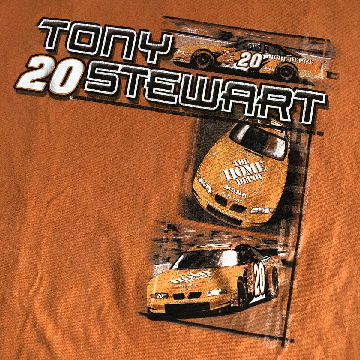 Chase Authentics Vintage 00s NASCAR Tony Stewart Double Side Graphic Logo Tee Size US XL / EU 56 / 4 - 3 Thumbnail