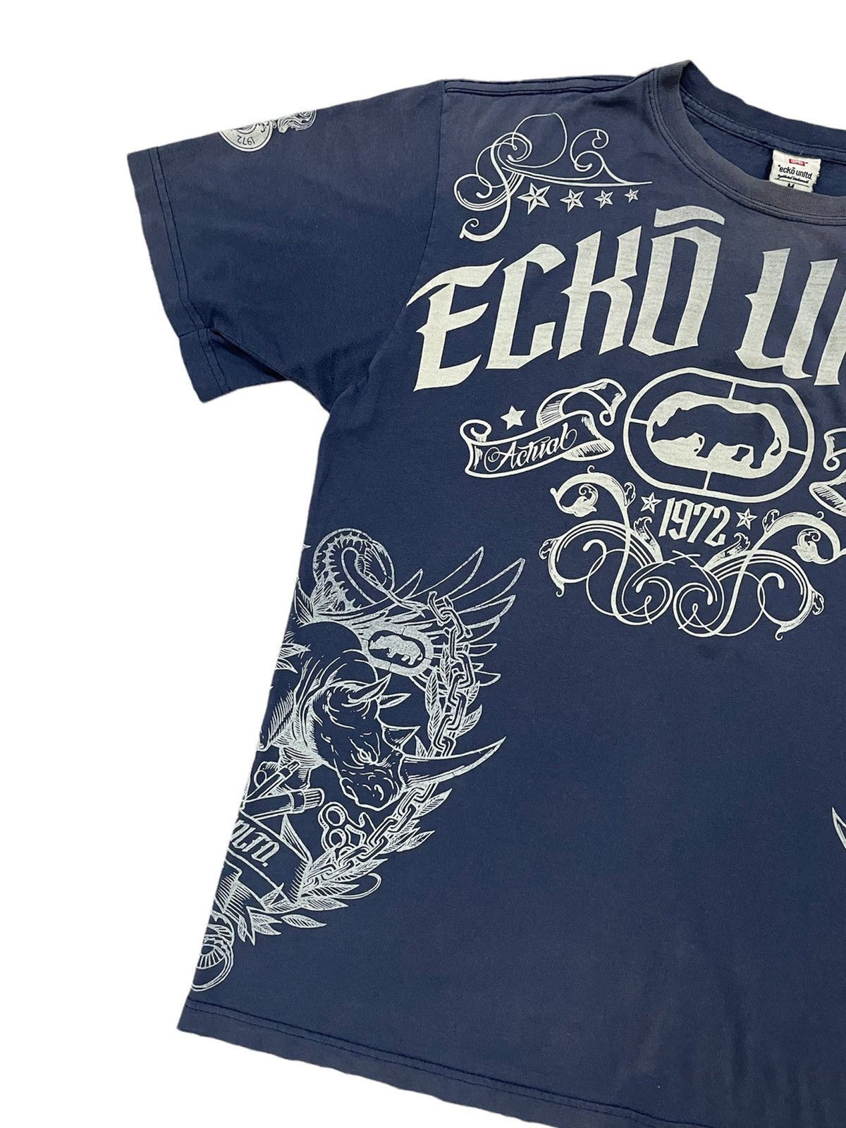 Beauty Beast × Ecko Unltd. × Vintage Rare And Beautiful Vintage Ecko Unltd Oversize Tee Size US M / EU 48-50 / 2 - 4 Thumbnail