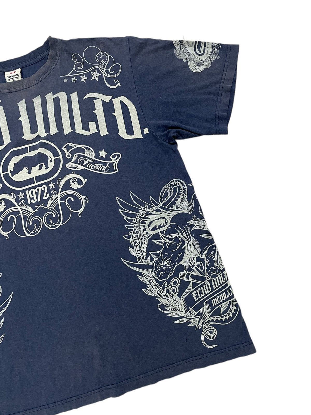 Beauty Beast × Ecko Unltd. × Vintage Rare And Beautiful Vintage Ecko Unltd Oversize Tee Size US M / EU 48-50 / 2 - 5 Thumbnail