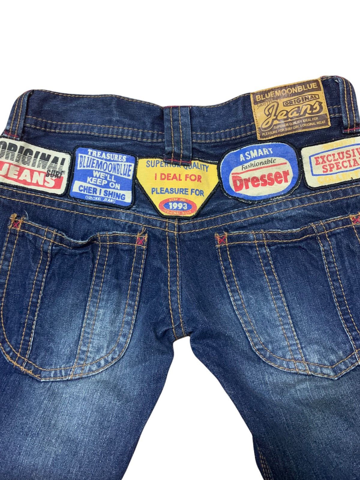 Japanese Brand Blue Moon Blue Japanese Brand Jeans Size US 32 / EU 48 - 2 Thumbnail