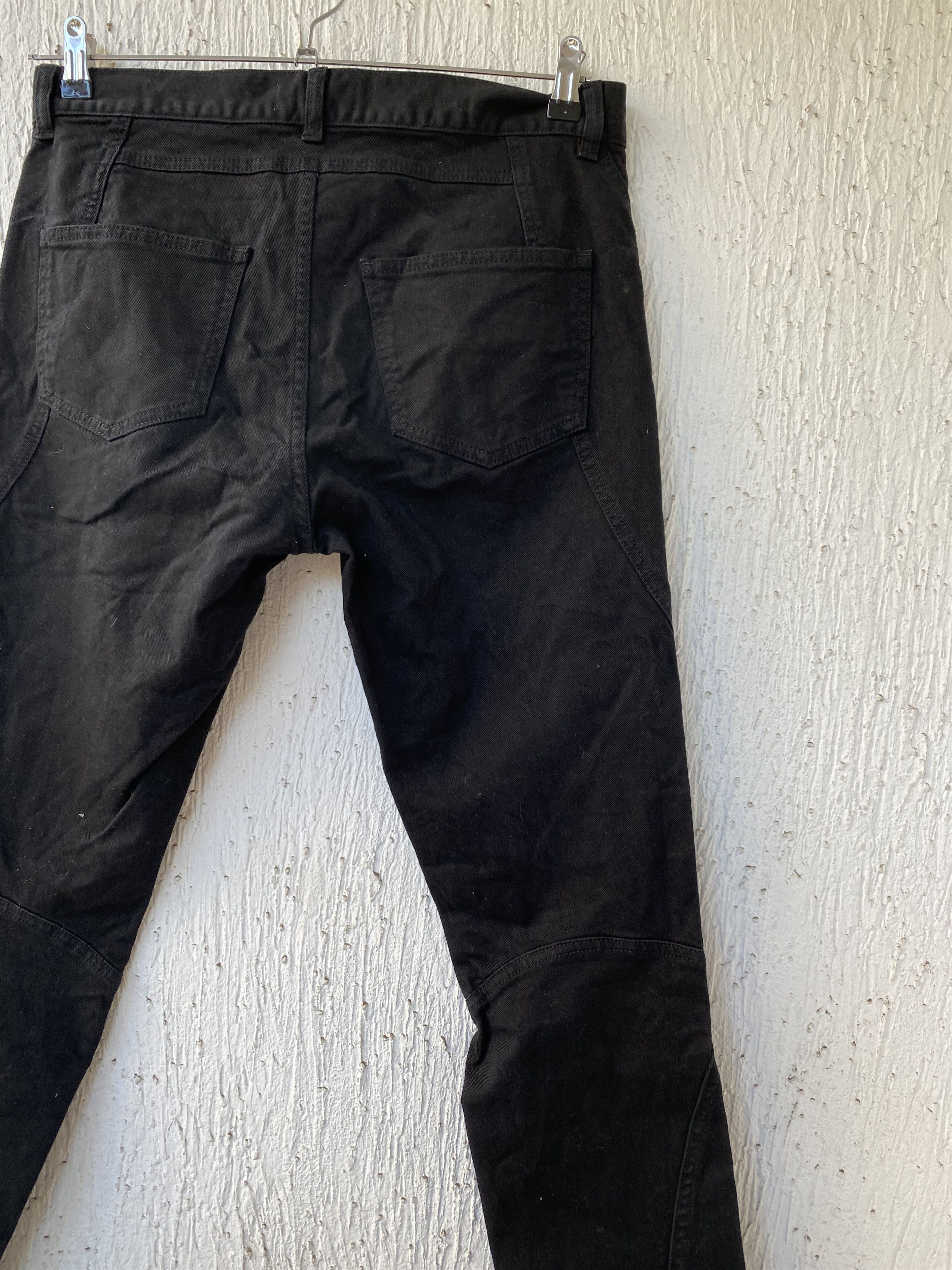 Faith Connexion BLACK RUNNING JEANS Size US 32 / EU 48 - 4 Thumbnail