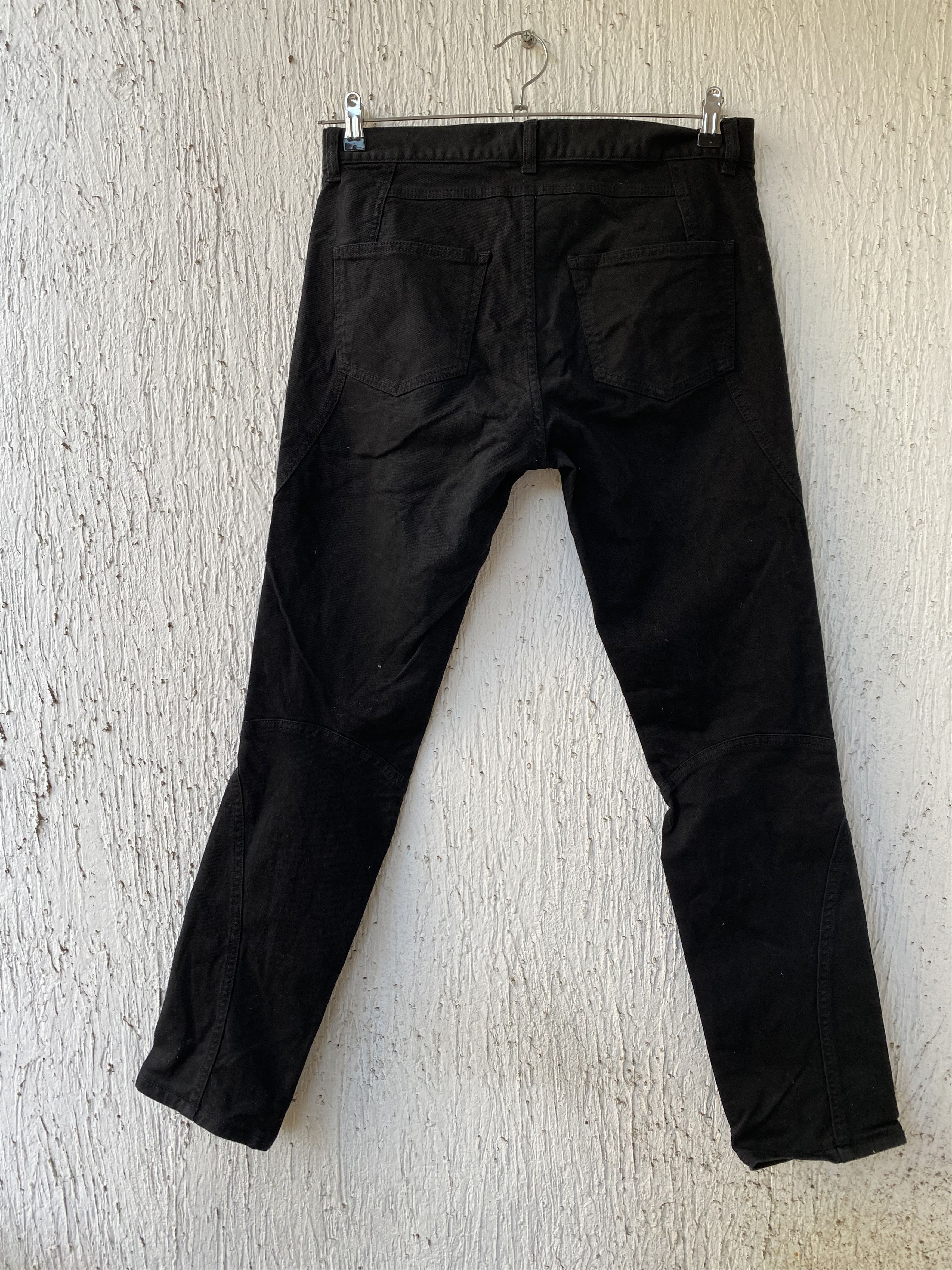 Faith Connexion BLACK RUNNING JEANS Size US 32 / EU 48 - 3 Thumbnail