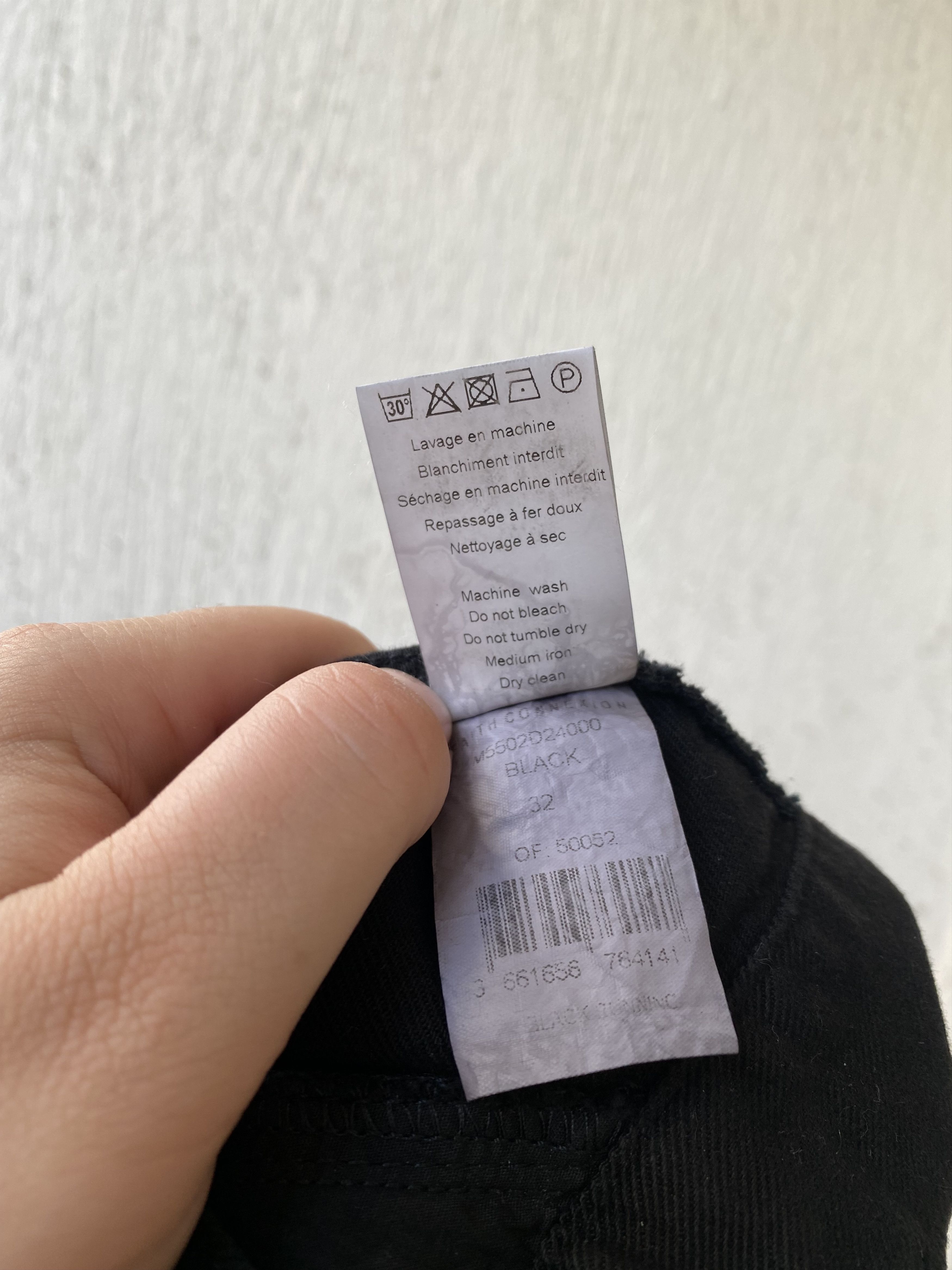 Faith Connexion BLACK RUNNING JEANS Size US 32 / EU 48 - 8 Thumbnail