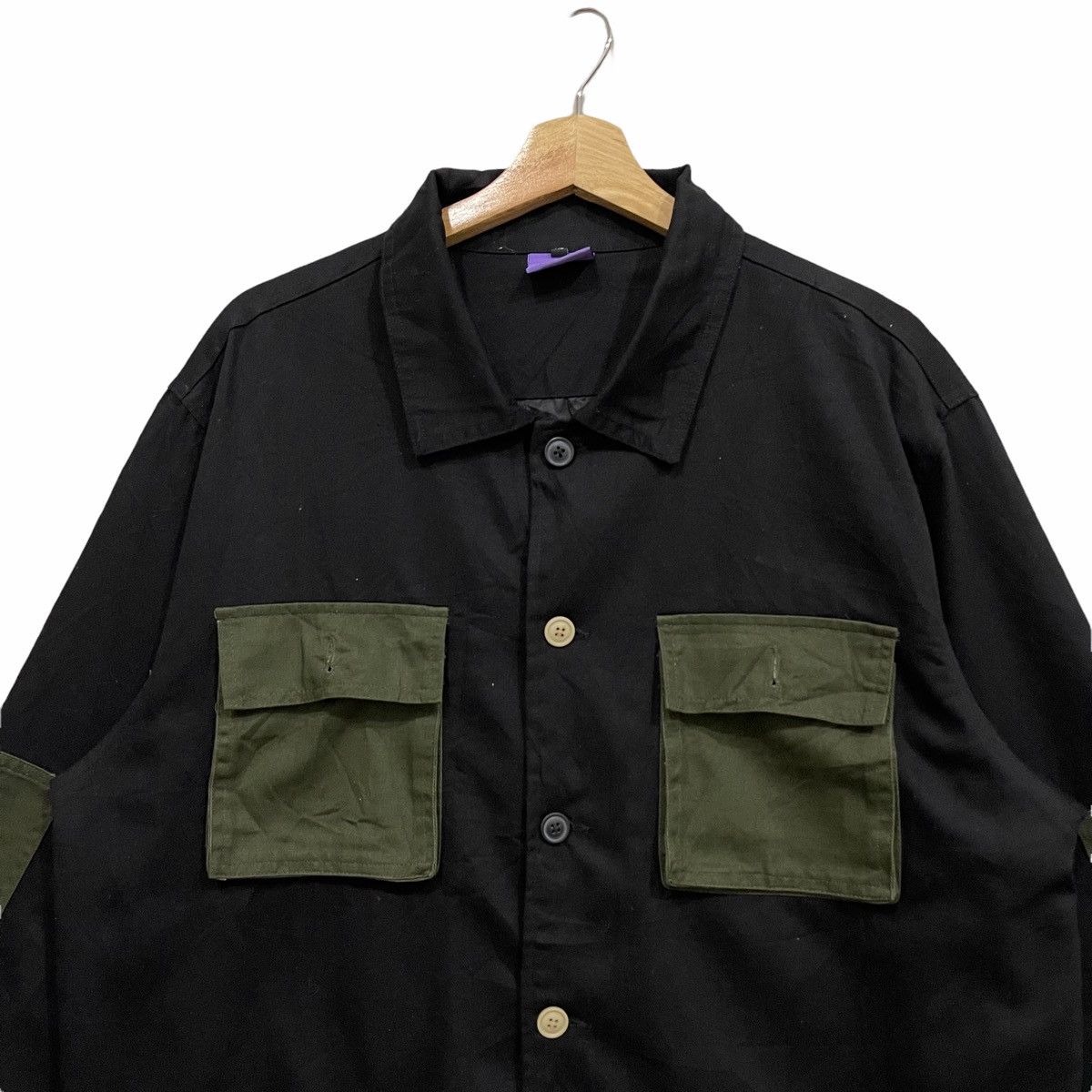 Japanese Brand MRGGR Bondage Cargo Jacket Size US XL / EU 56 / 4 - 3 Thumbnail