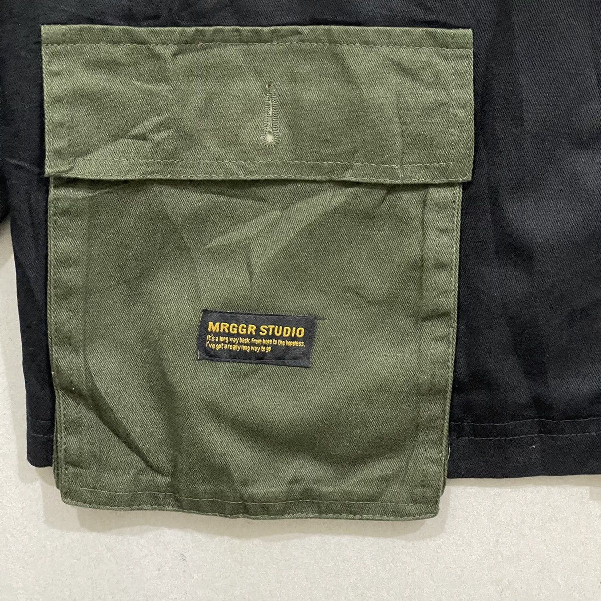 Japanese Brand MRGGR Bondage Cargo Jacket Size US XL / EU 56 / 4 - 10 Thumbnail
