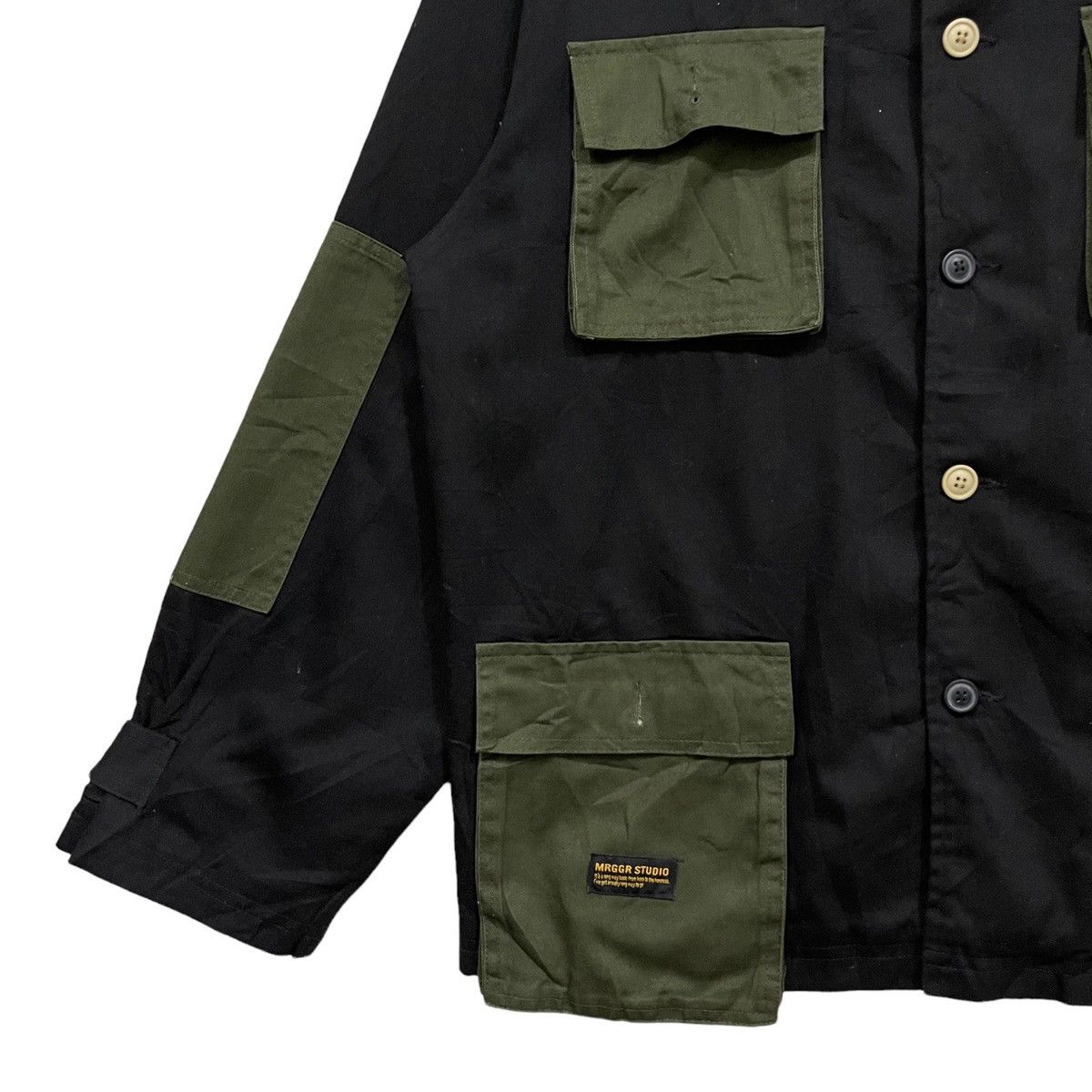 Japanese Brand MRGGR Bondage Cargo Jacket Size US XL / EU 56 / 4 - 6 Thumbnail