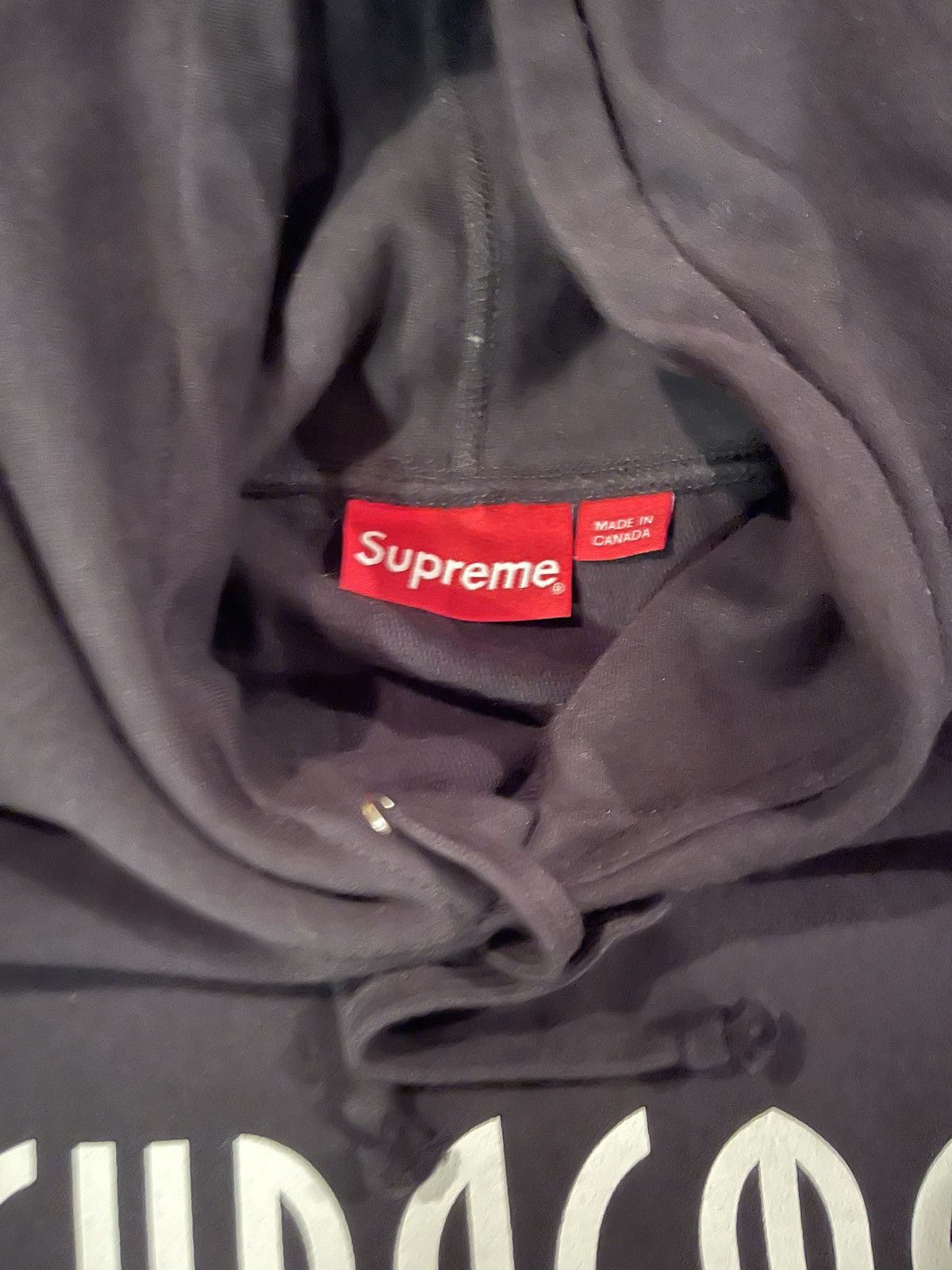 Supreme Supreme Riot that Never Was Hoodie Rare Black XL 2014 Size US XL / EU 56 / 4 - 4 Thumbnail