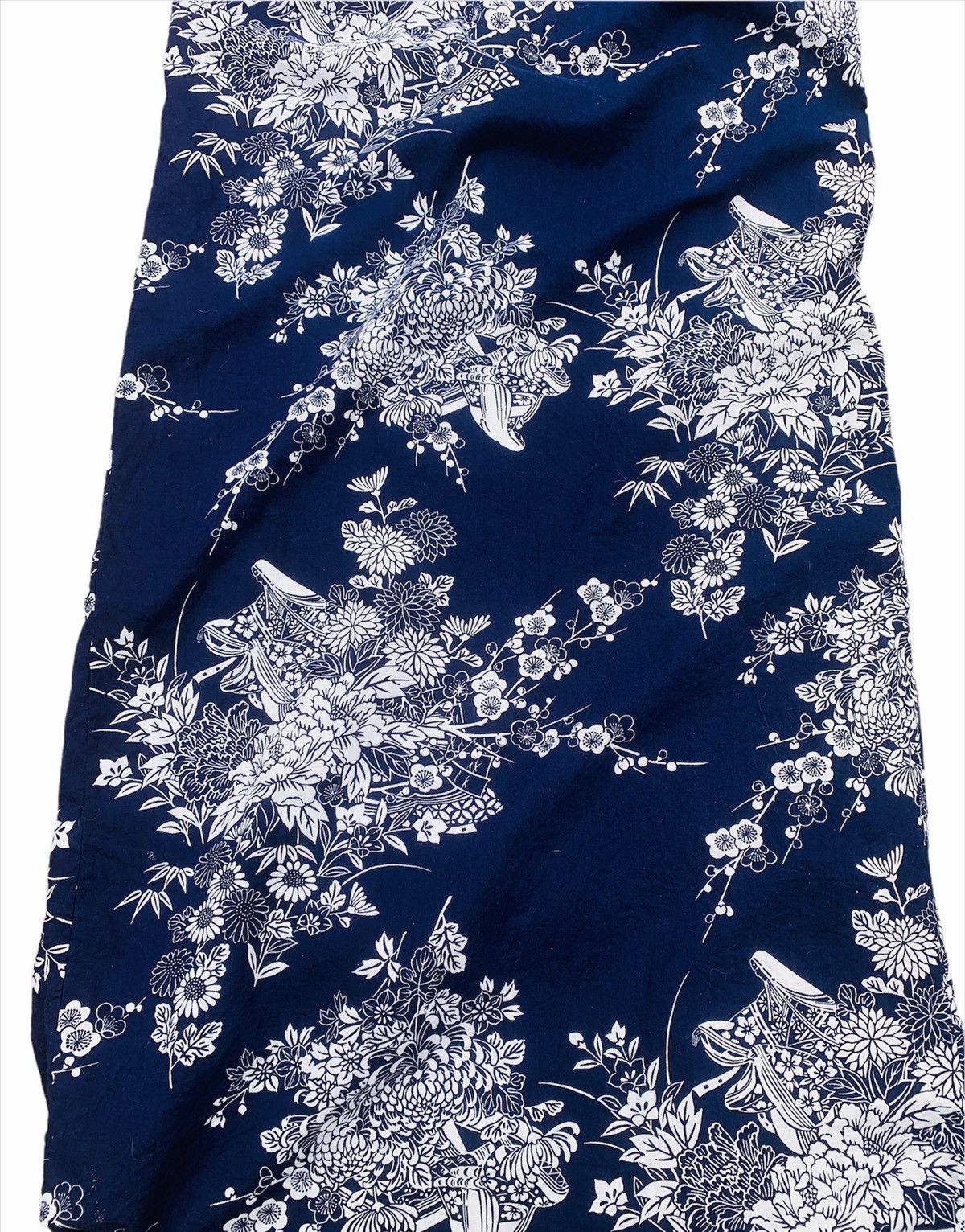 Japanese Brand × Vintage VINTAGE KIMONO SAKURA JAPAN FLORAL LONG MADE IN JAPAN Size US L / EU 52-54 / 3 - 5 Thumbnail