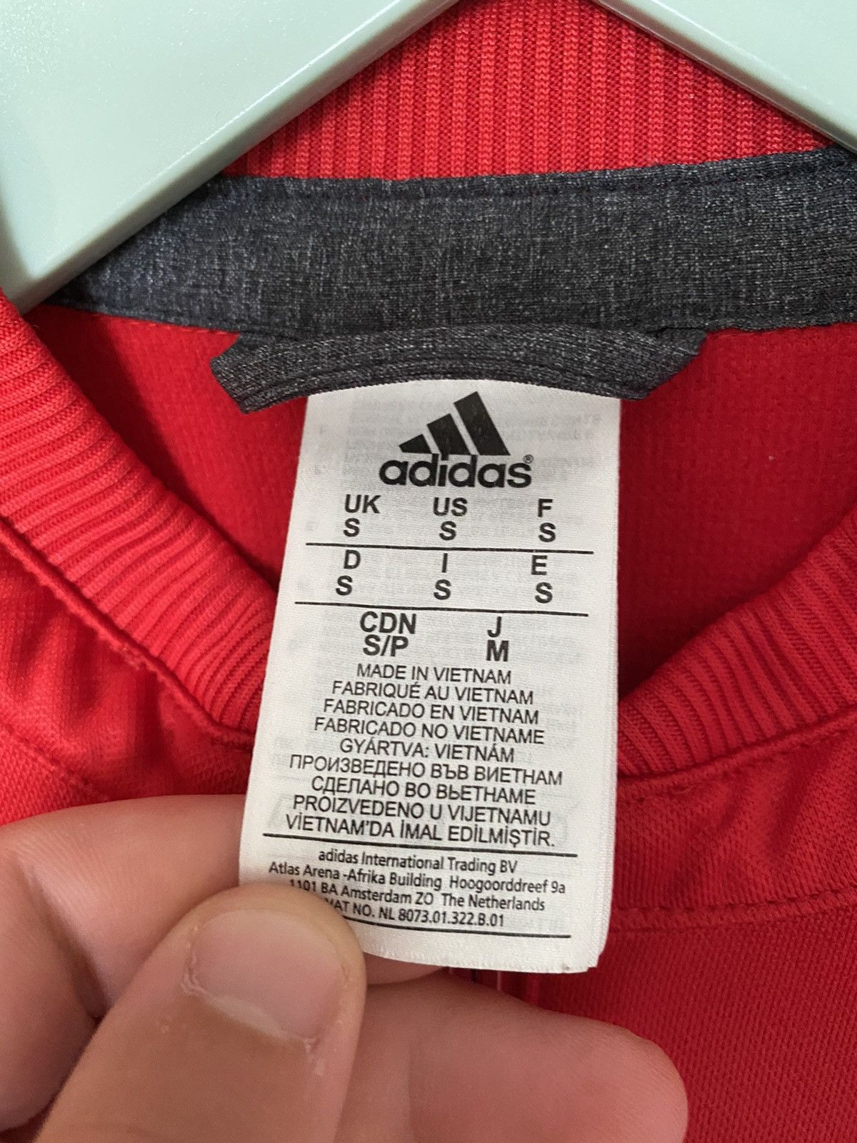 Adidas Adidas Manchester United Soccer Track Jacket PSG Juventus Size US S / EU 44-46 / 1 - 7 Thumbnail