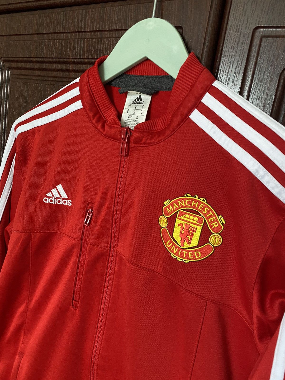 Adidas Adidas Manchester United Soccer Track Jacket PSG Juventus Size US S / EU 44-46 / 1 - 2 Thumbnail