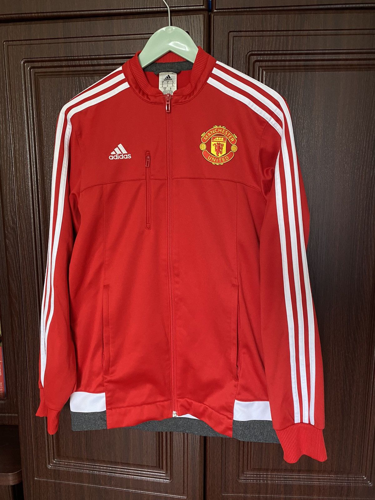 Adidas Adidas Manchester United Soccer Track Jacket PSG Juventus Size US S / EU 44-46 / 1 - 1 Thumbnail