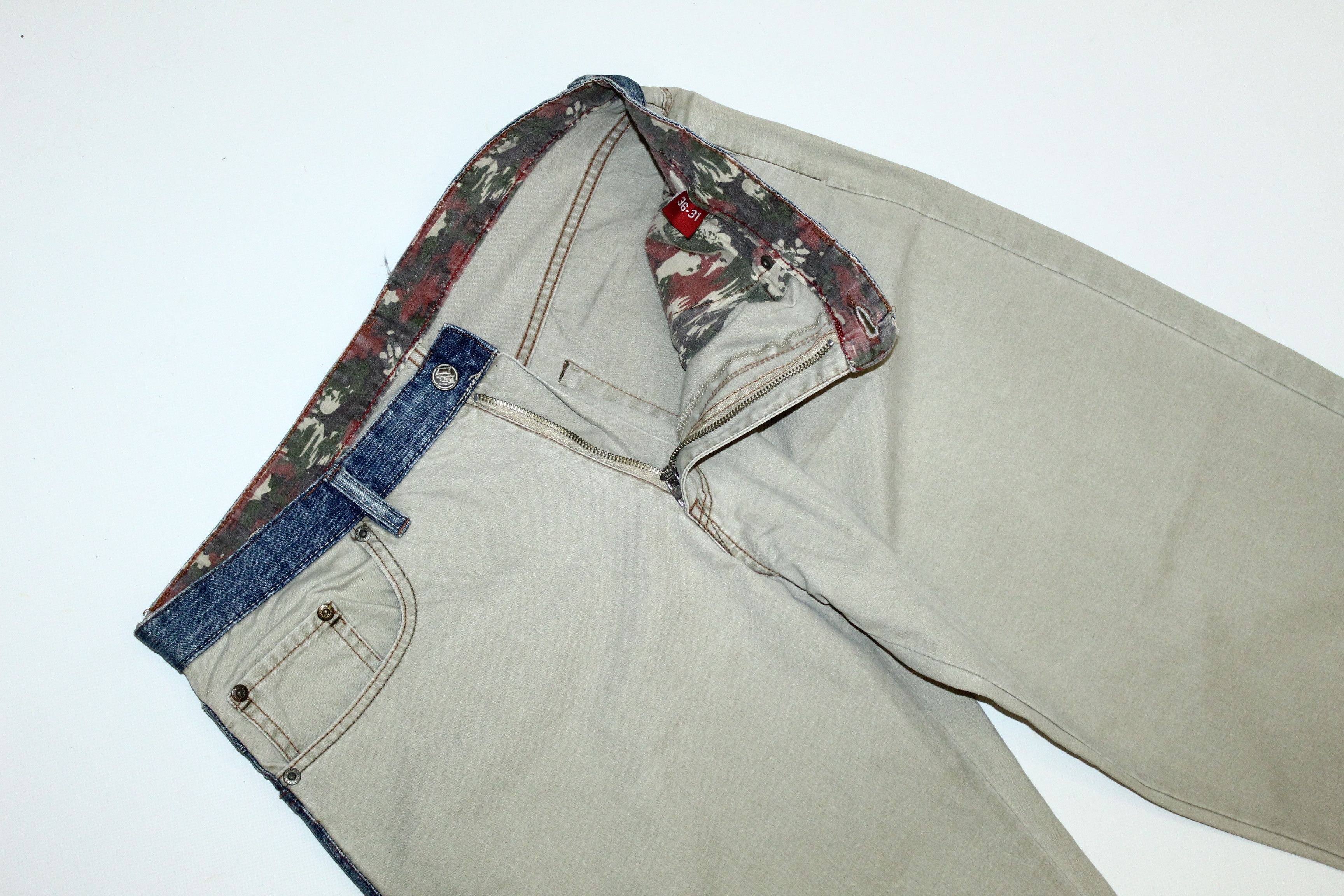 Japanese Brand Rare Vtg Etienne Ozeki Embroidered Booutcut baggy pants Size US 36 / EU 52 - 4 Thumbnail