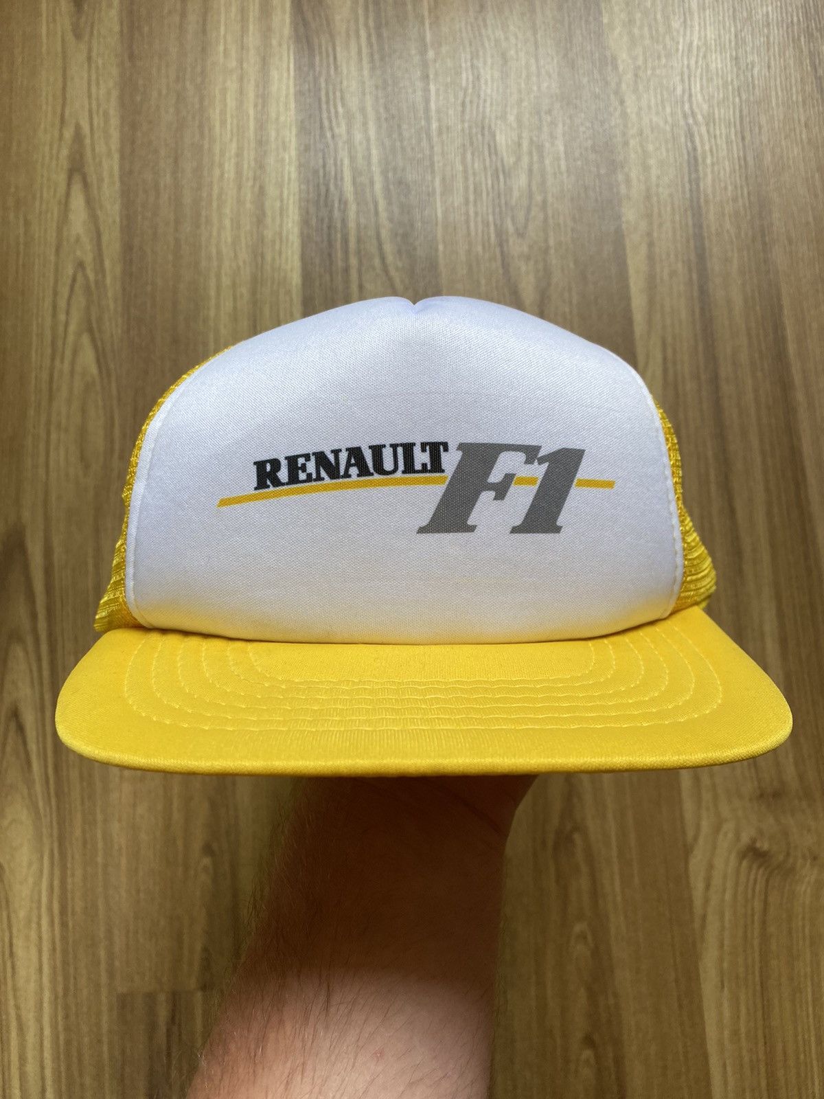 Vintage Vintage Renau F1 Racing Hat Cap BMW Honda Jaguar Alonso Size ONE SIZE - 1 Thumbnail