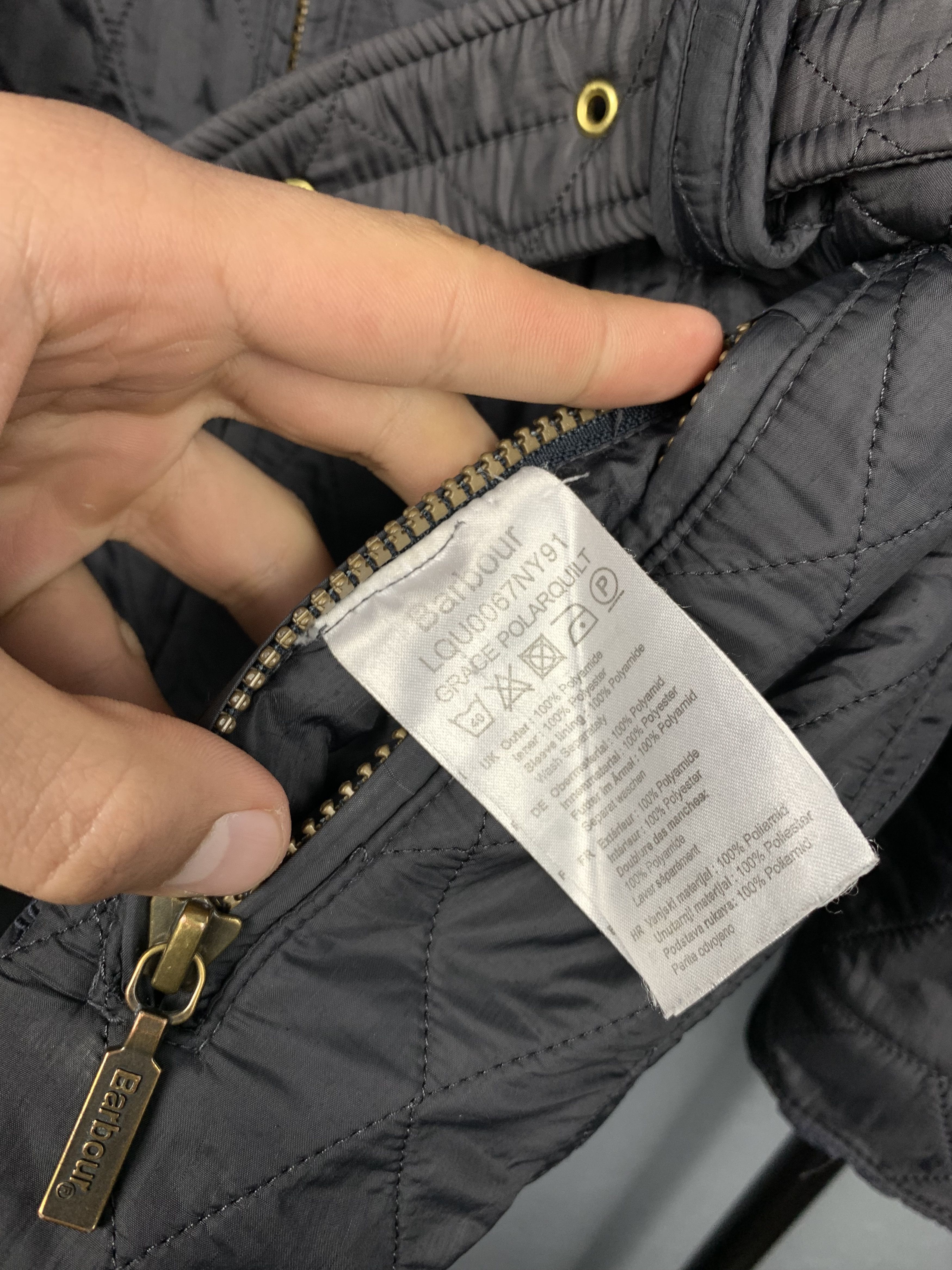 Barbour Barbour Womens Grace Polarquilt Quilted Jacket Size M / US 6-8 / IT 42-44 - 5 Thumbnail