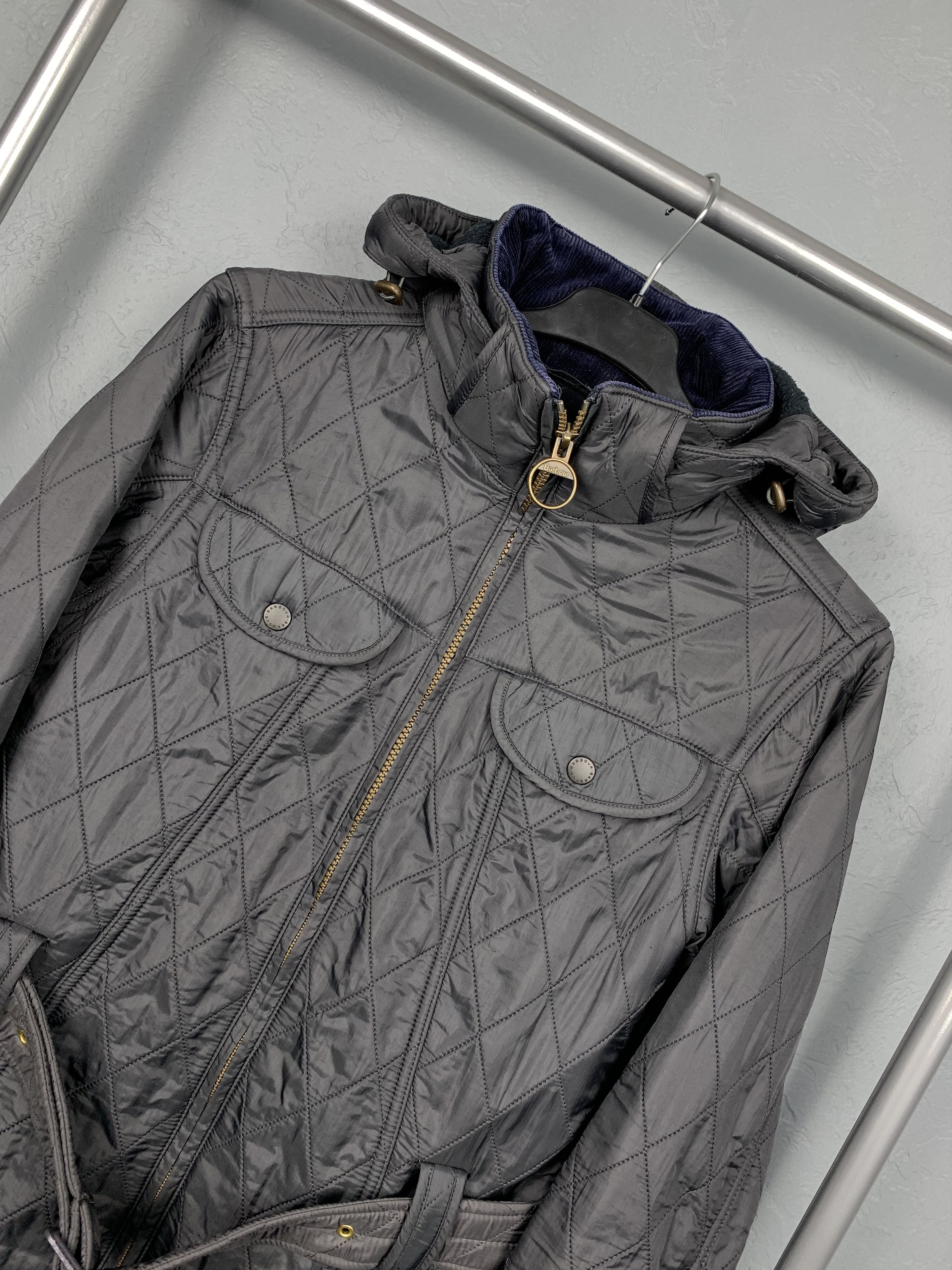 Barbour Barbour Womens Grace Polarquilt Quilted Jacket Size M / US 6-8 / IT 42-44 - 2 Thumbnail