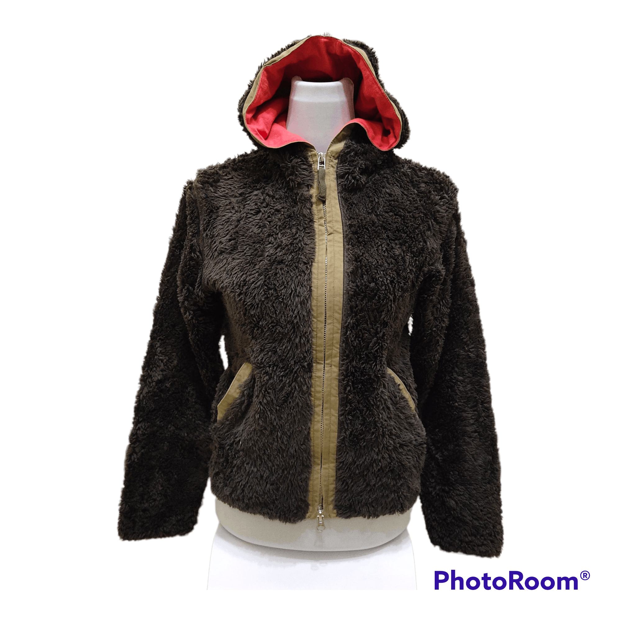 45RPM Kapital Al Indigo Teddy Sherpa Fur Hoodie