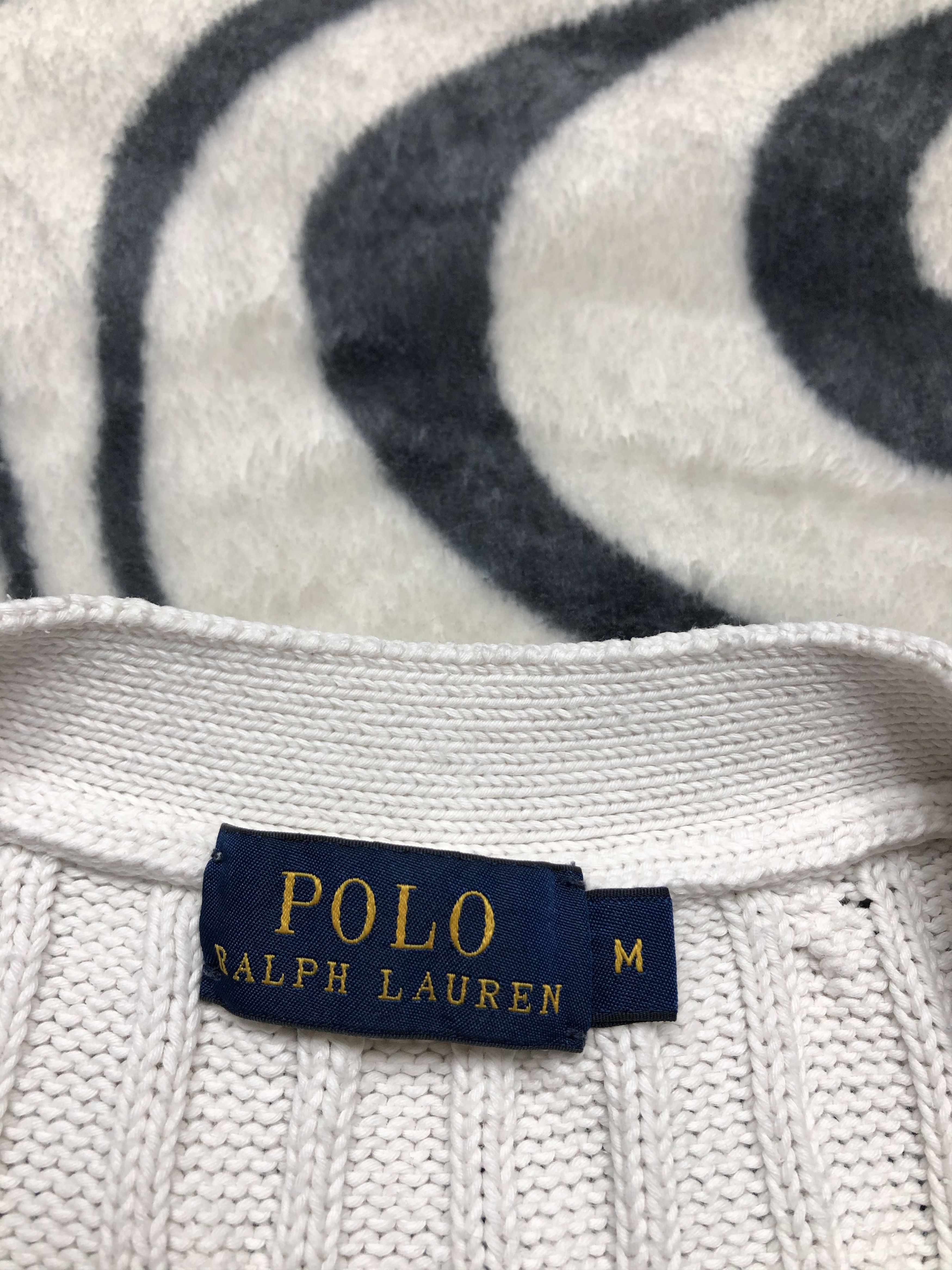 Polo Ralph Lauren Polo Ralph Lauren Womens Cable Knit Cardigan Sweater Size M / US 6-8 / IT 42-44 - 4 Thumbnail