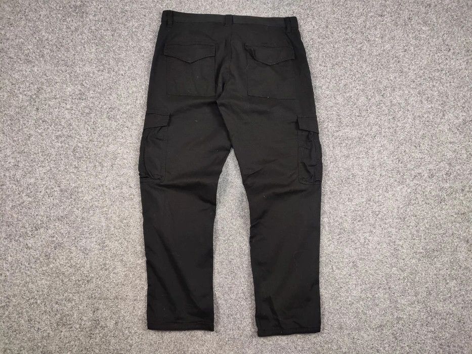 Japanese Brand Vintage 90's Cargo Pants Travis Scott Japan Black Hype Size US 34 / EU 50 - 6 Thumbnail