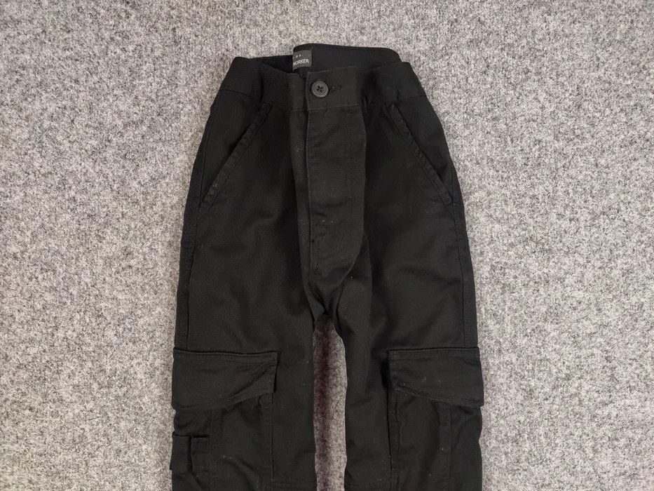 Japanese Brand Vintage 90's Cargo Pants Travis Scott Japan Black Hype Size US 34 / EU 50 - 3 Thumbnail