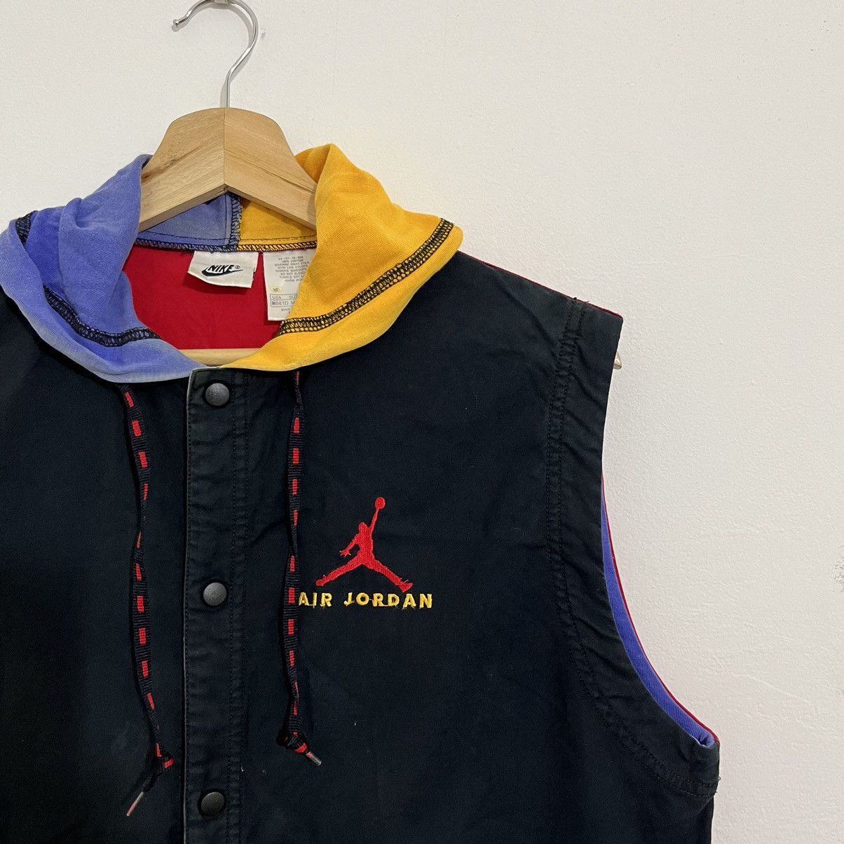Vintage Jordan Nike Sleeveless Hoodie