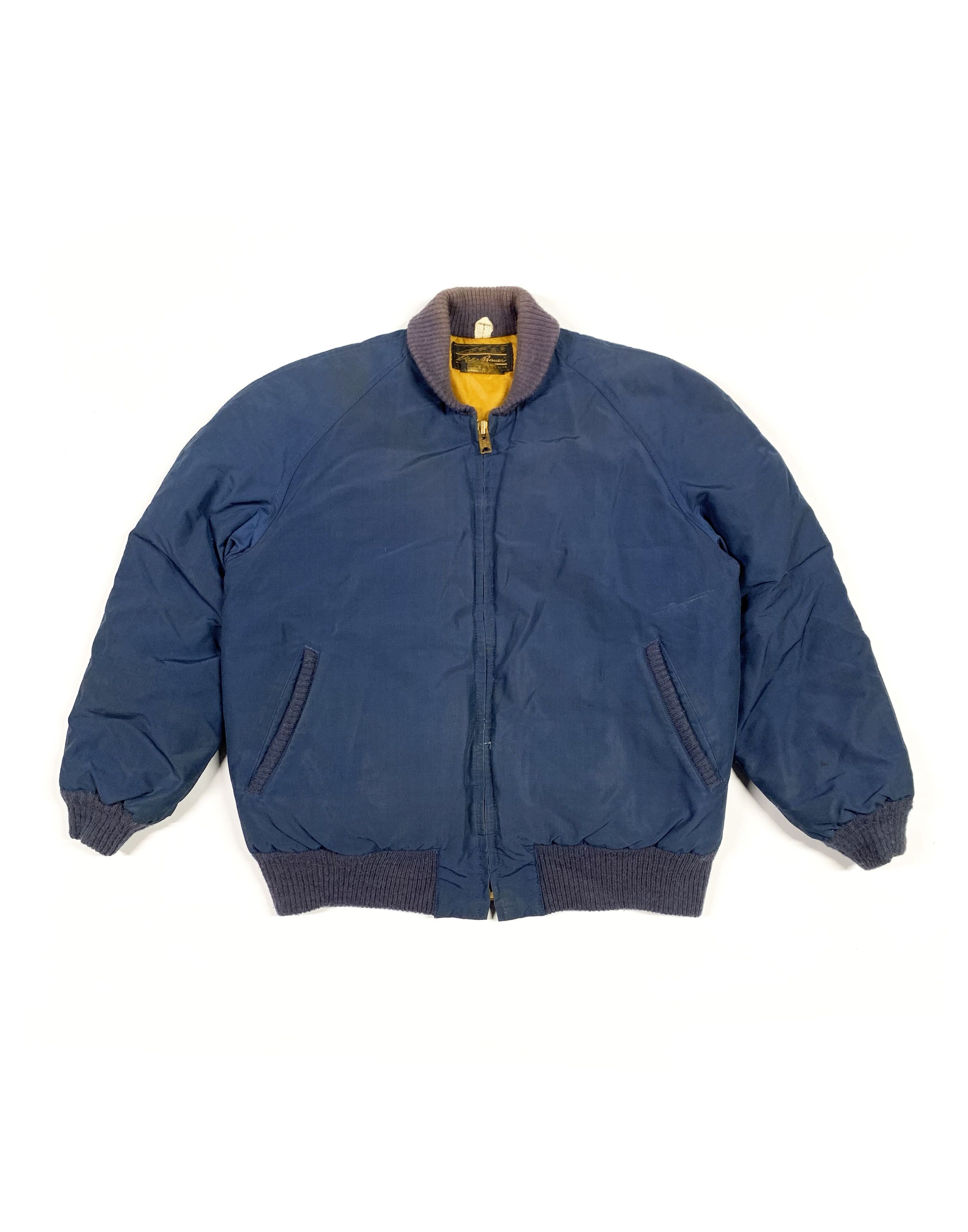 Vintage Vtg 70s/ 80s Down Bomber Jacket | Grailed