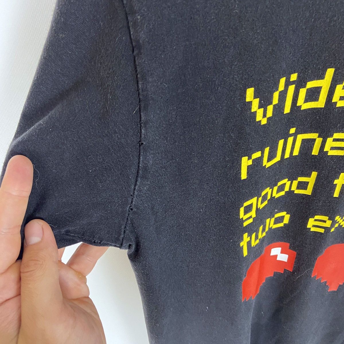 The Game Vintage 00s Video Games Ruined My Life Humor washed tee Size US M / EU 48-50 / 2 - 5 Thumbnail