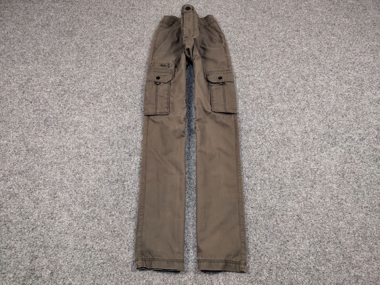 Japanese Brand Vintage Cargo Pants Travis Scott Japan Zip Pocket Olive Size US 30 / EU 46 - 2 Thumbnail