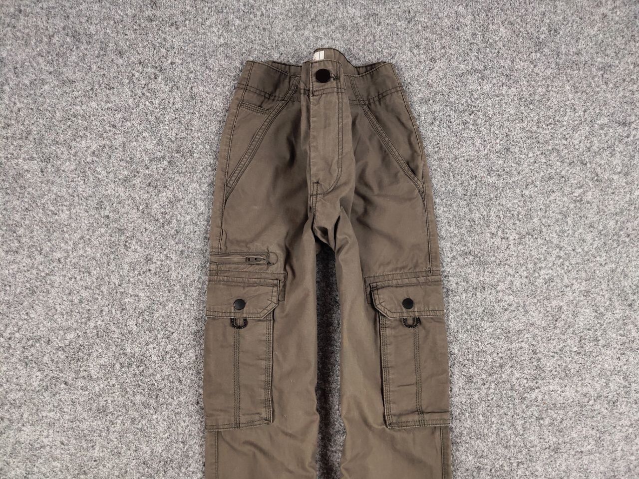 Japanese Brand Vintage Cargo Pants Travis Scott Japan Zip Pocket Olive Size US 30 / EU 46 - 6 Thumbnail