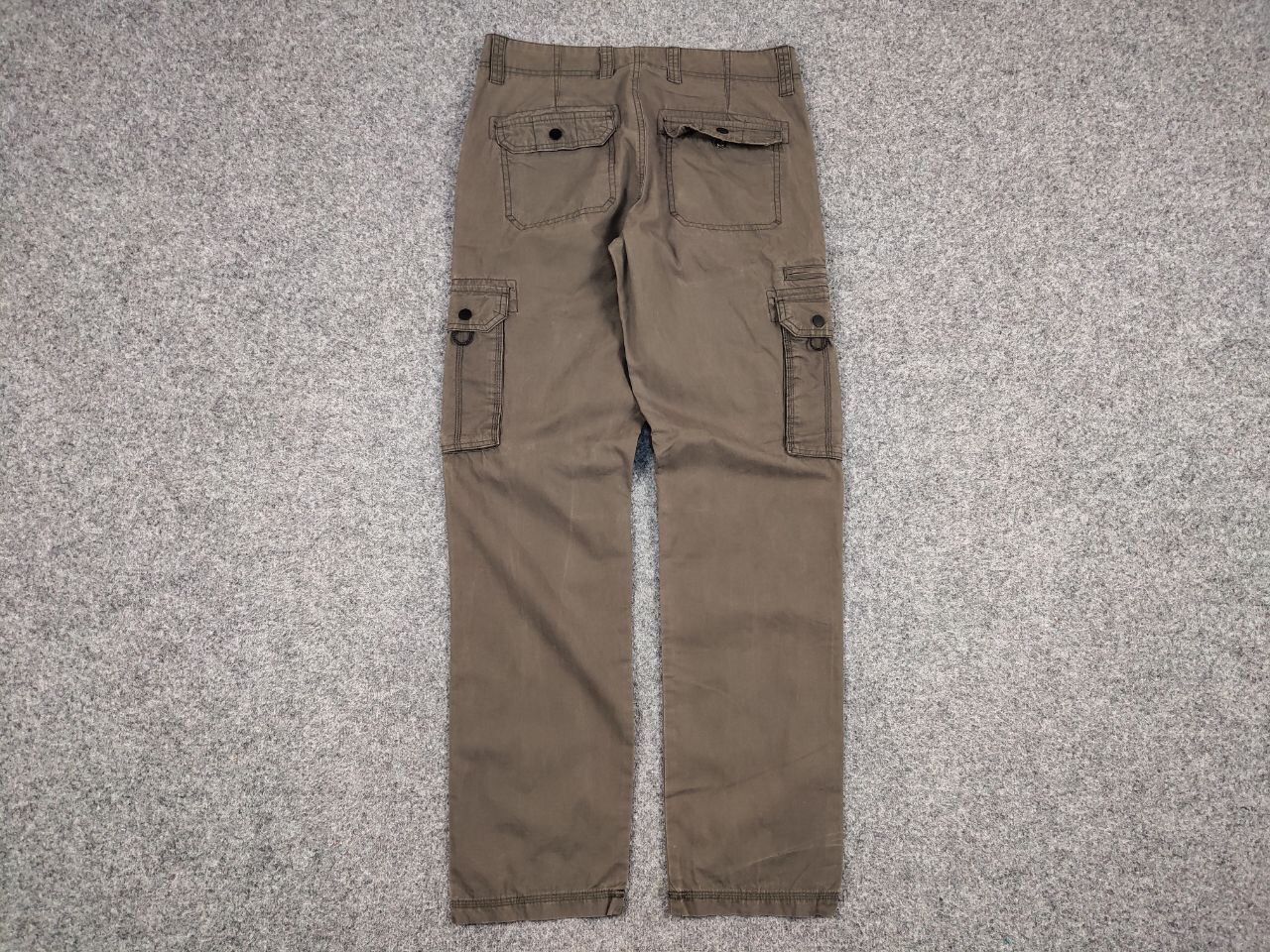 Japanese Brand Vintage Cargo Pants Travis Scott Japan Zip Pocket Olive Size US 30 / EU 46 - 12 Thumbnail