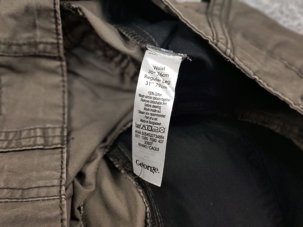 Japanese Brand Vintage Cargo Pants Travis Scott Japan Zip Pocket Olive Size US 30 / EU 46 - 17 Thumbnail