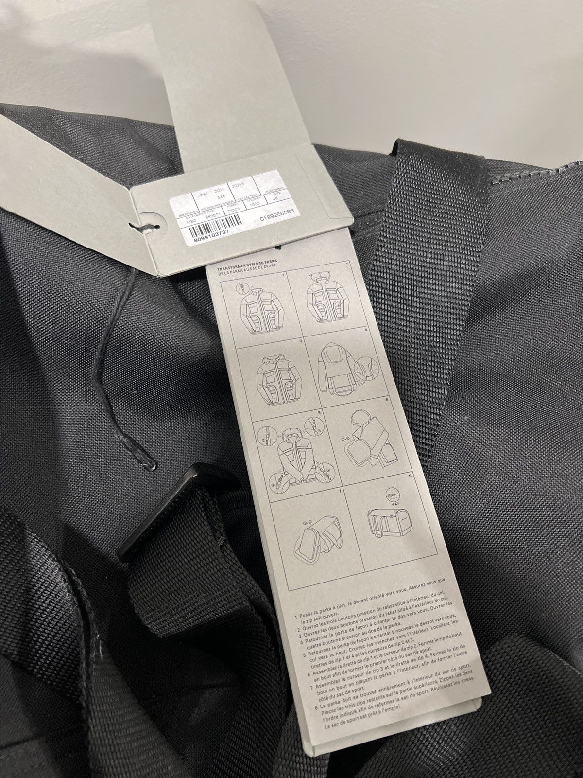 Balenciaga Balenciaga Gym Parka Transformer bag Size US M / EU 48-50 / 2 - 5 Thumbnail