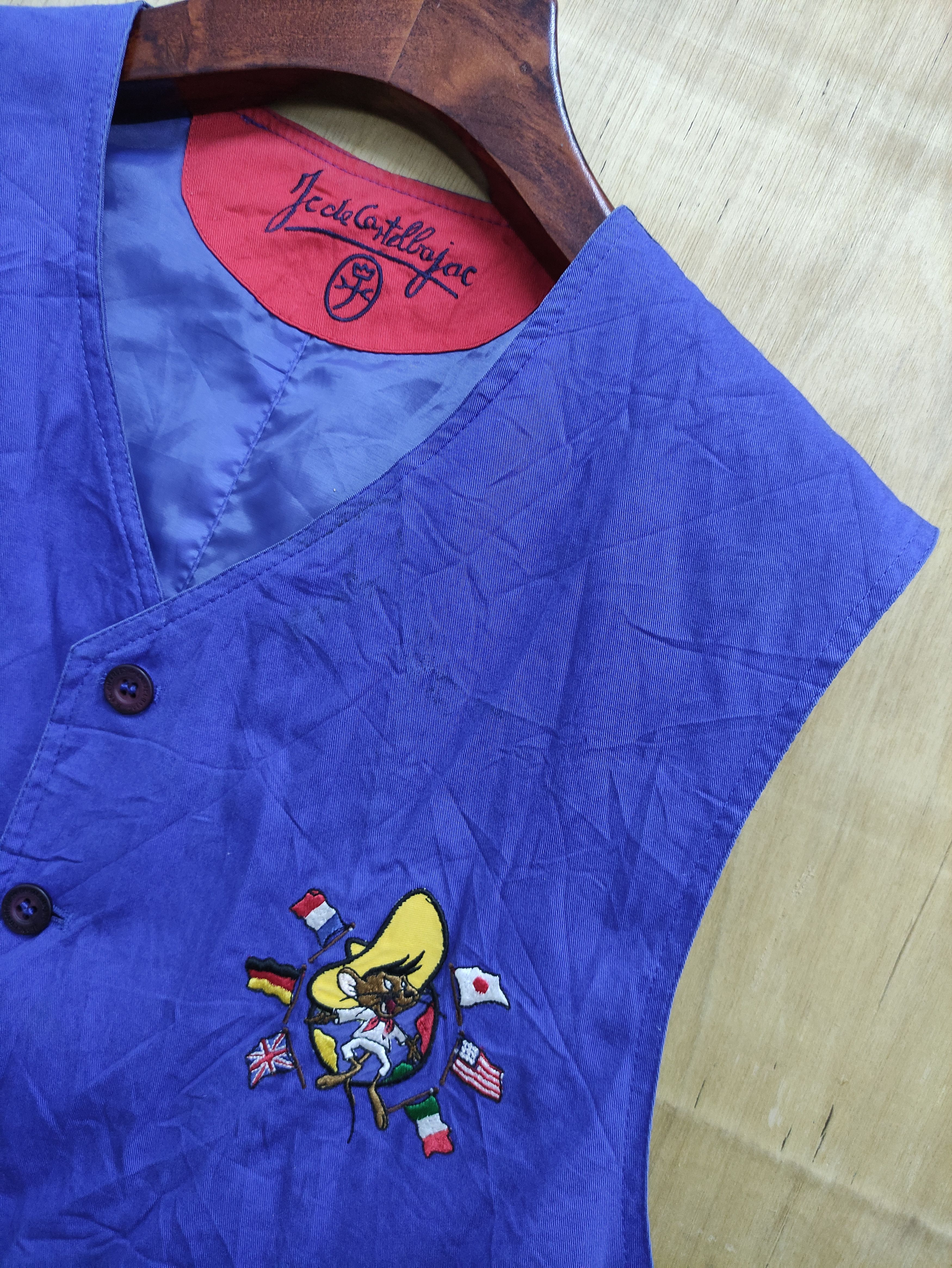 Jean Charles De Castelbajac JEAN CHARLES DE CASTELBAJAC X SPEEDY GONZALES VEST Size US S / EU 44-46 / 1 - 9 Thumbnail
