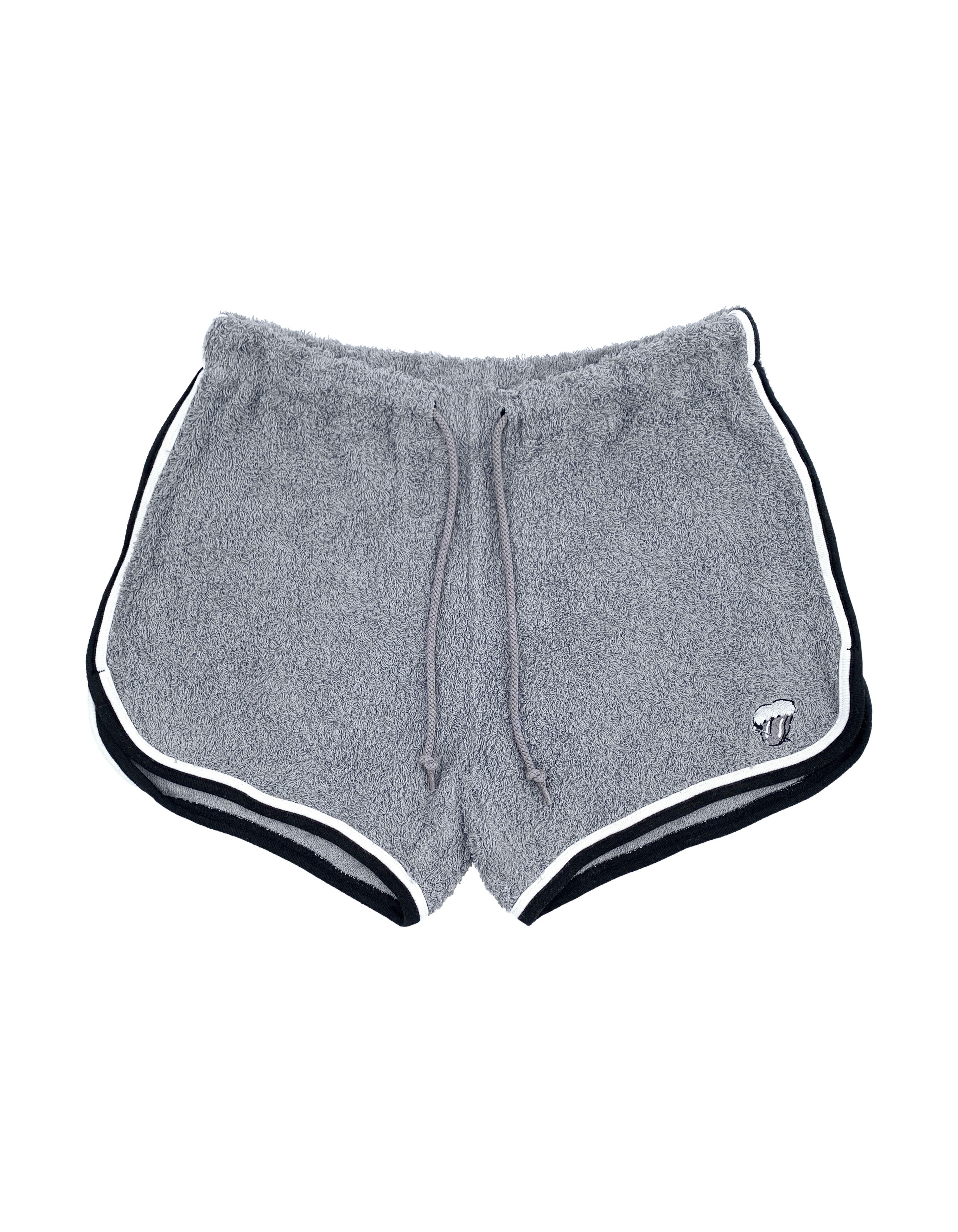 Japanese Brand (NUMBER (N)INE) 2003 Retro Fleece Pile Gym Shorts Size 30" / US 8 / IT 44 - 1 Thumbnail