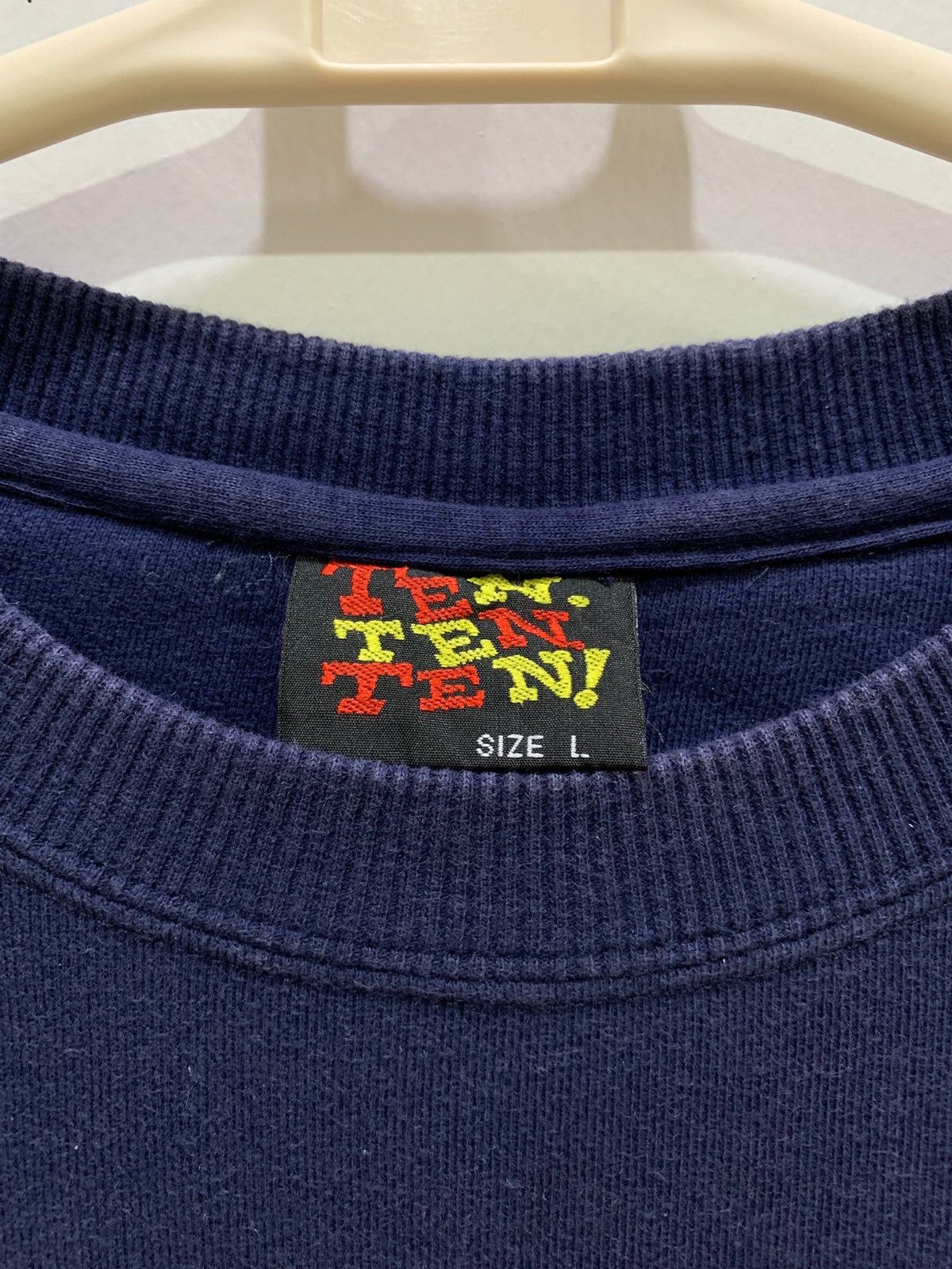 Japanese Brand × Vintage Ten ten ten Sweatshirts Size L Size US L / EU 52-54 / 3 - 3 Thumbnail