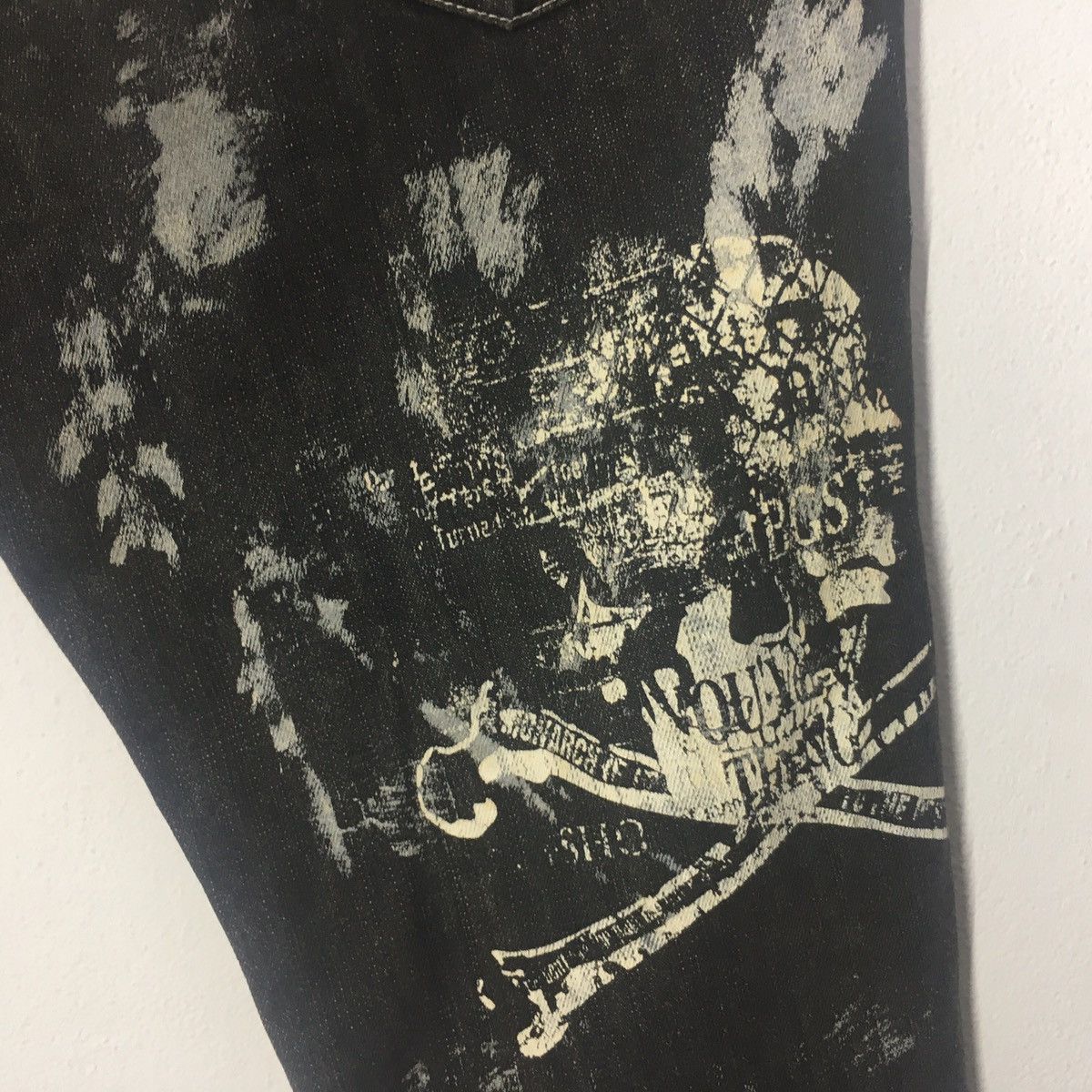 Japanese Brand × Seditionaries Rare Bernings-Sho Distressed Punk Jeans Painter Size US 30 / EU 46 - 6 Thumbnail