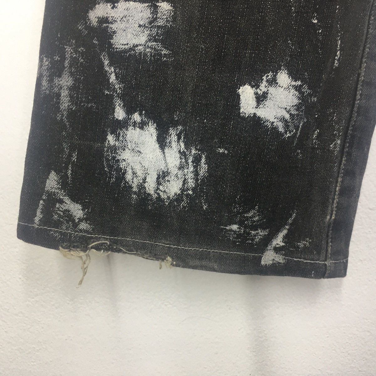Japanese Brand × Seditionaries Rare Bernings-Sho Distressed Punk Jeans Painter Size US 30 / EU 46 - 9 Thumbnail