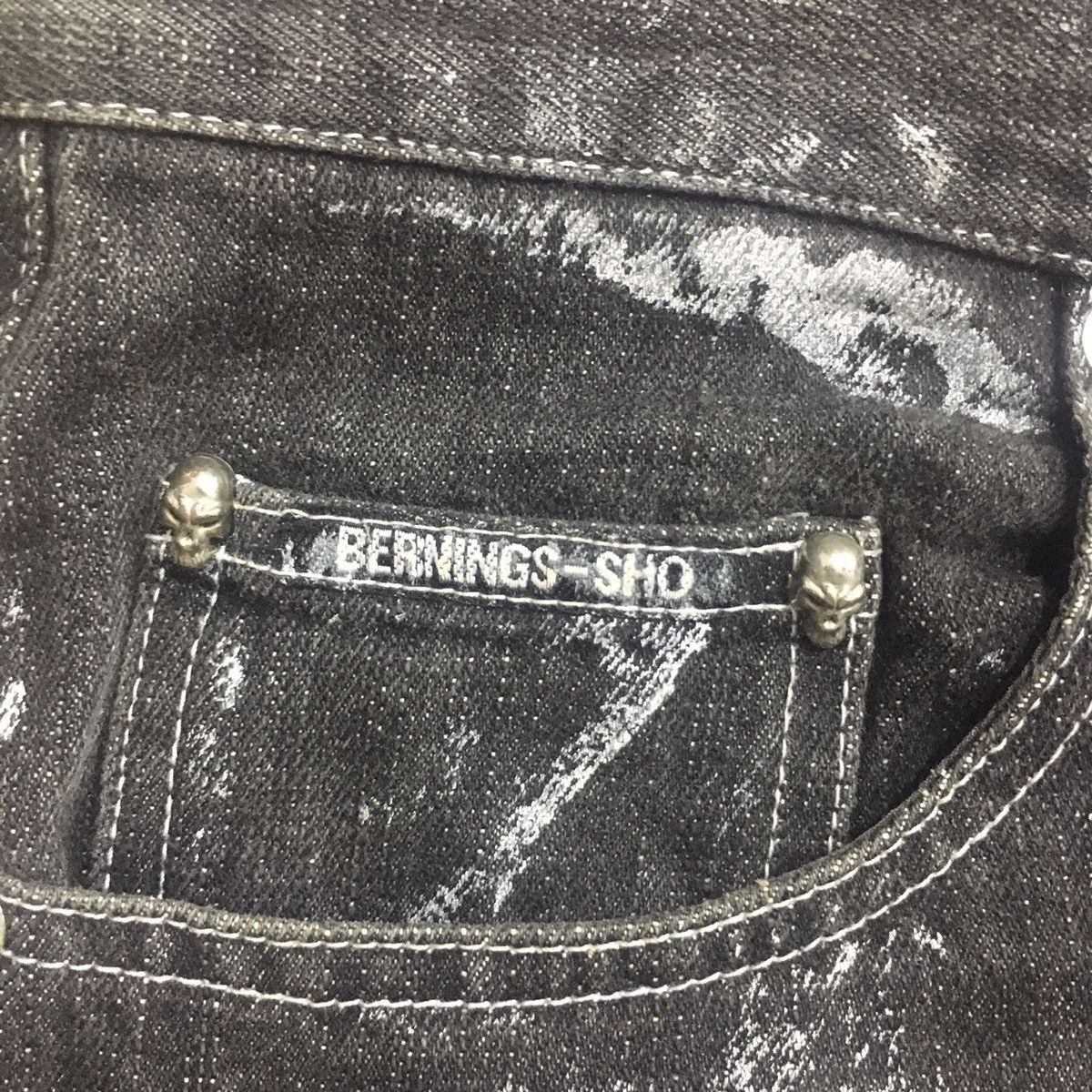 Japanese Brand × Seditionaries Rare Bernings-Sho Distressed Punk Jeans Painter Size US 30 / EU 46 - 14 Thumbnail