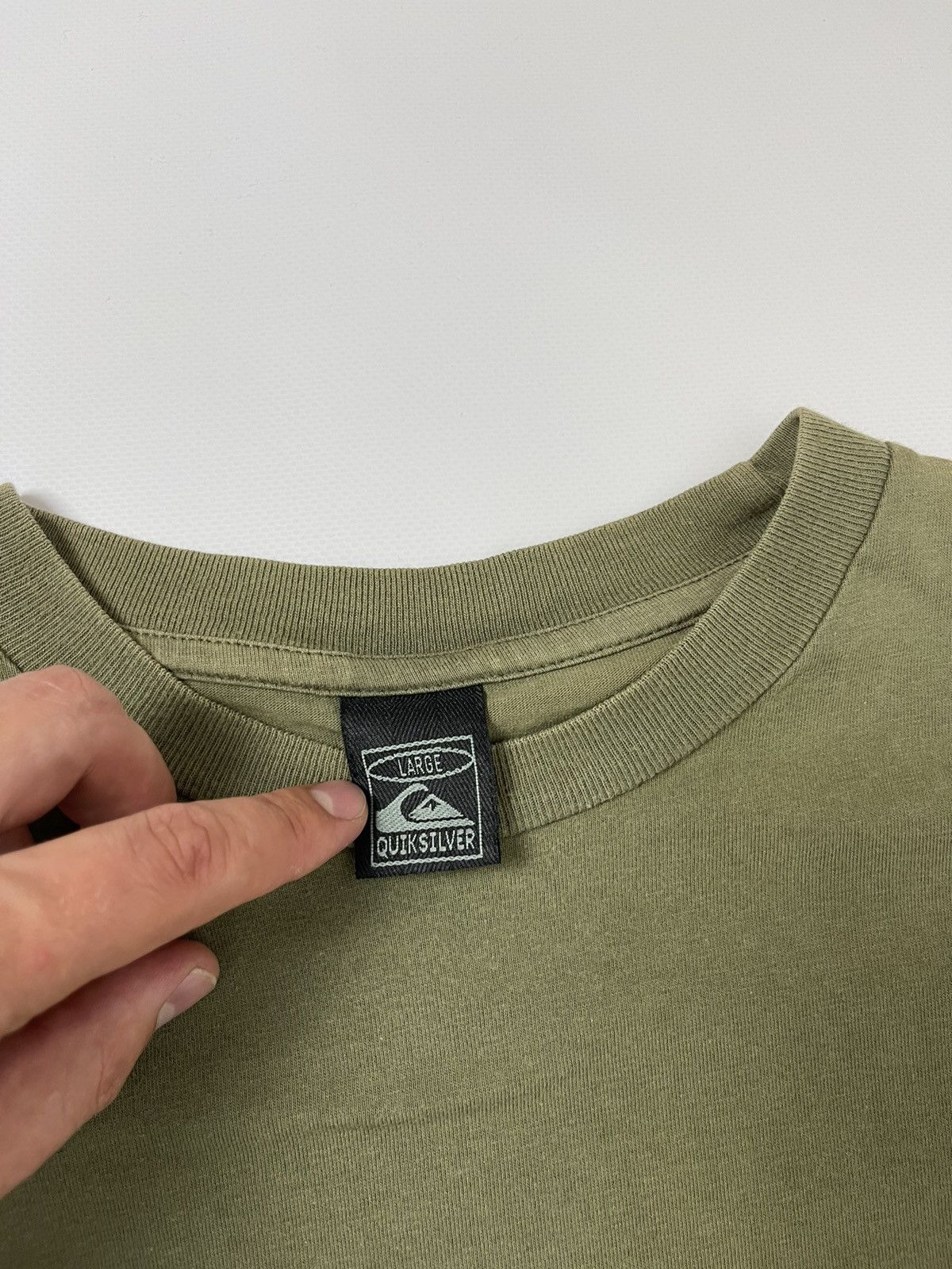 Quiksilver Quiksilver vintage 90s Hawaii khaki logo surfing boarding Size US L / EU 52-54 / 3 - 10 Thumbnail