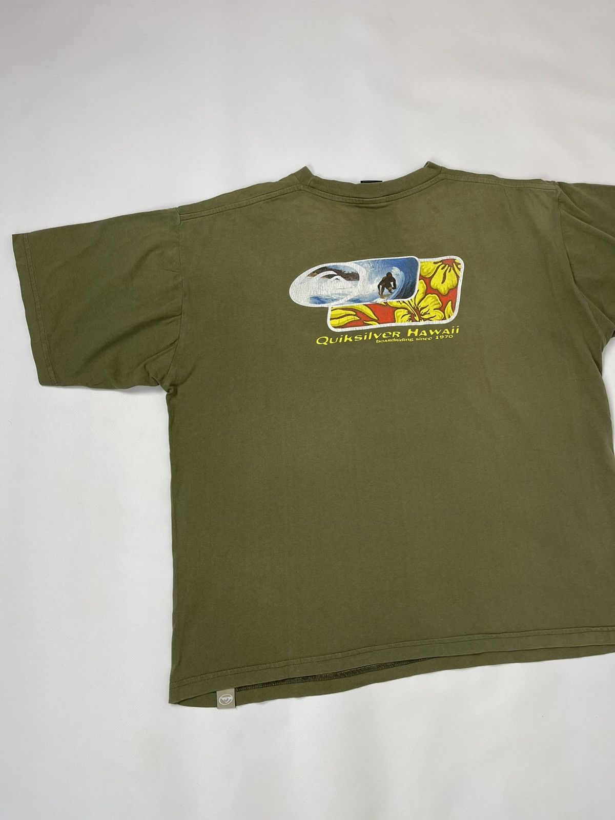 Quiksilver Quiksilver vintage 90s Hawaii khaki logo surfing boarding Size US L / EU 52-54 / 3 - 13 Thumbnail