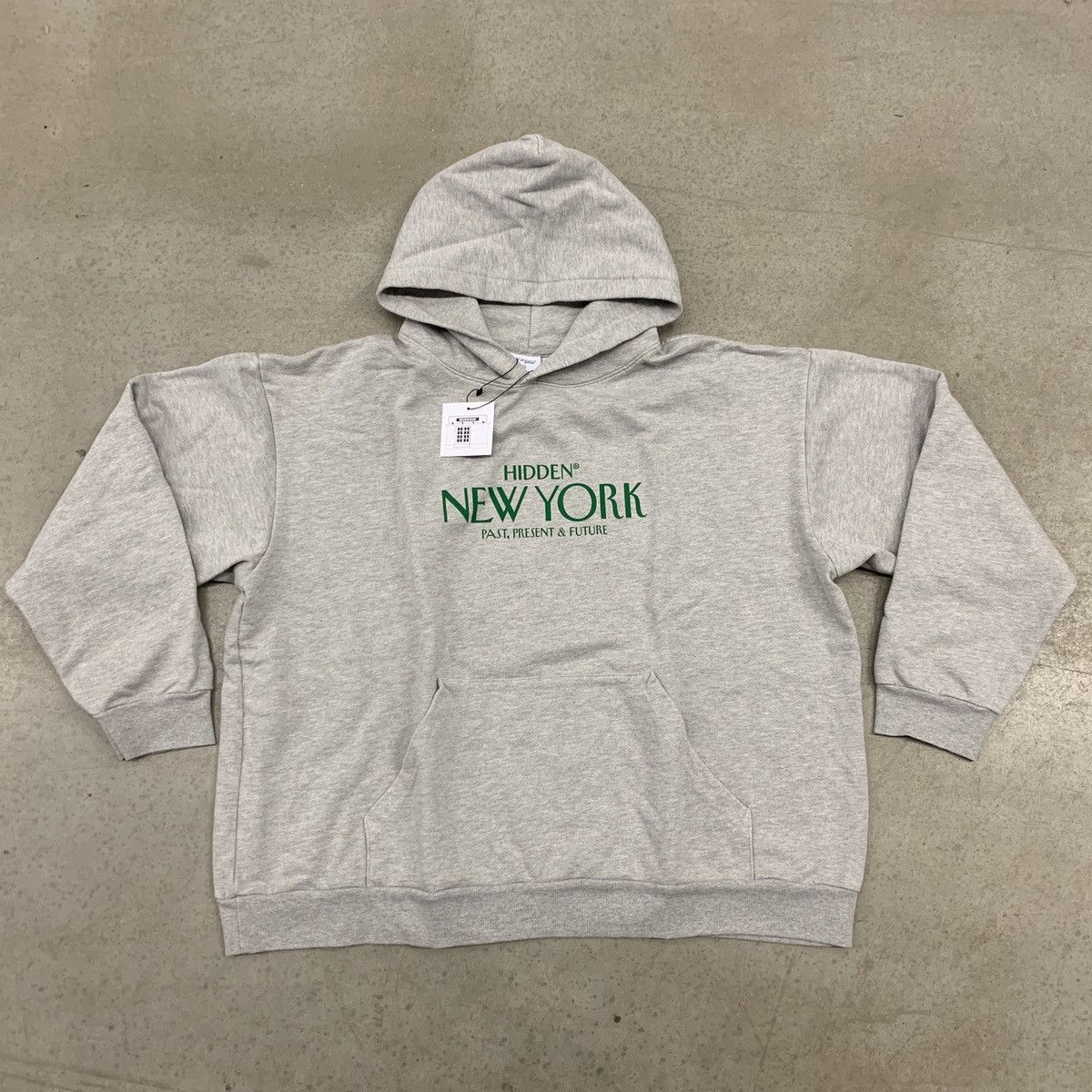 HIDDEN Hidden NY Magazine Hoodie 2XL Heather Grey | Grailed